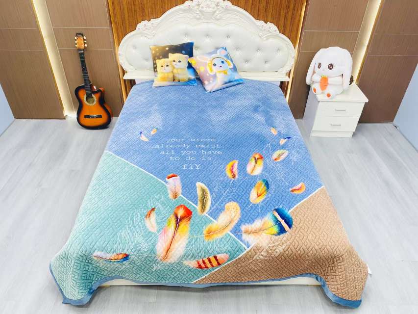 加厚保暖绒毯 家纺毛毯 柔软舒适床上用品 四季适用详情16