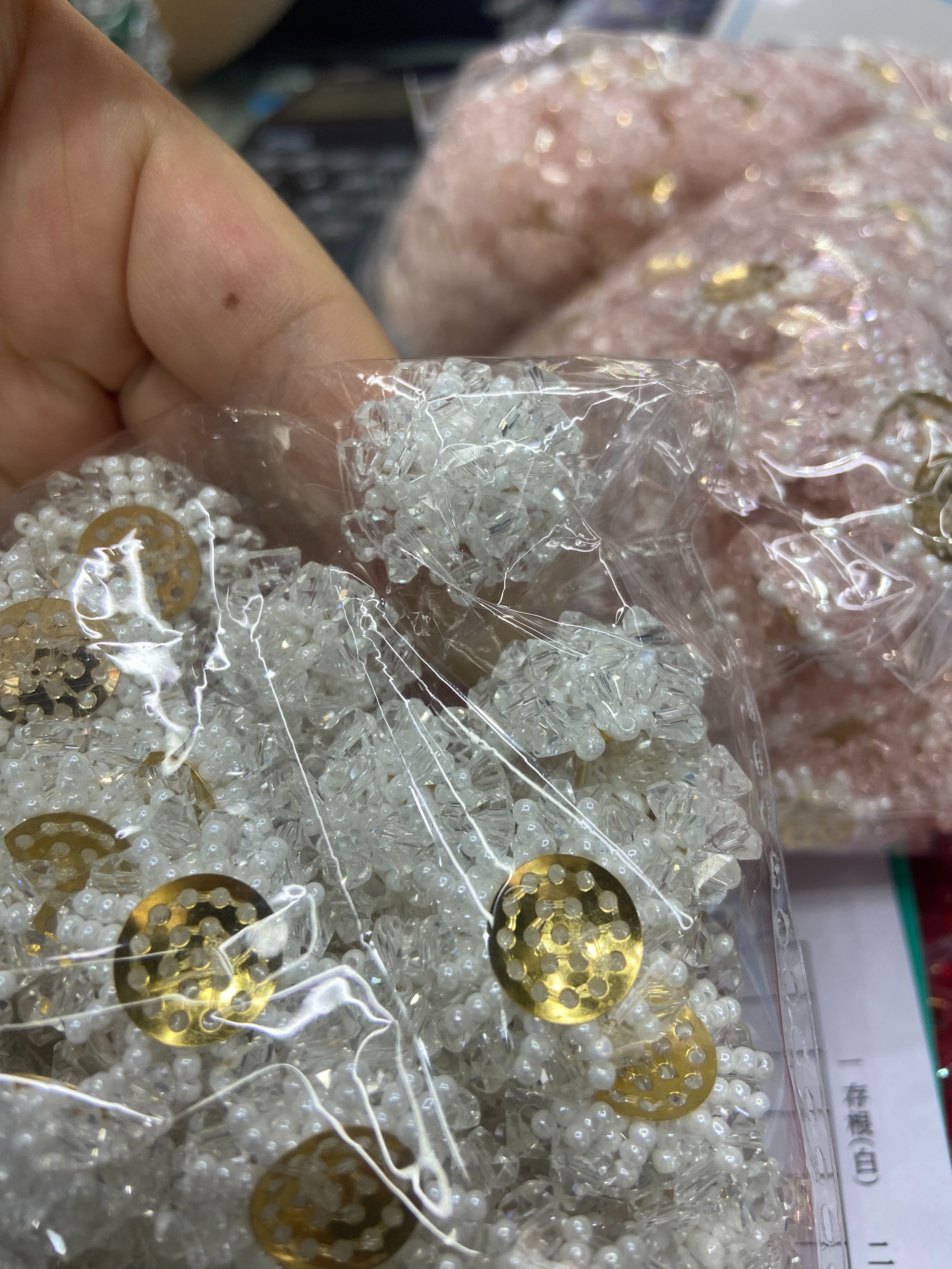 手工编织配饰耳环配件鞋服饰品多用途手工DIY挂件详情2