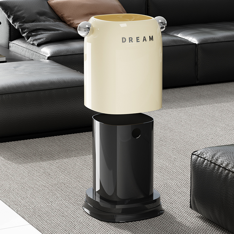 Factory direct sales MF645-5026 small trash can, simple trash can, garbage storage trash can, home trash can, new creative trash can Application Scenario