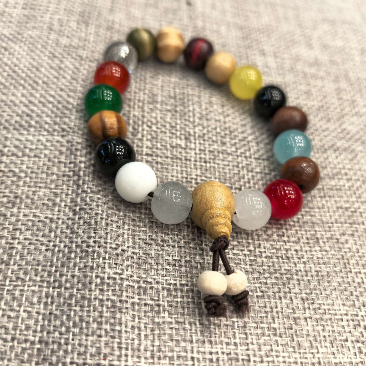 十八籽水晶手链时尚手饰简约首饰潮流饰品多圈水晶手串手链饰品国潮系列