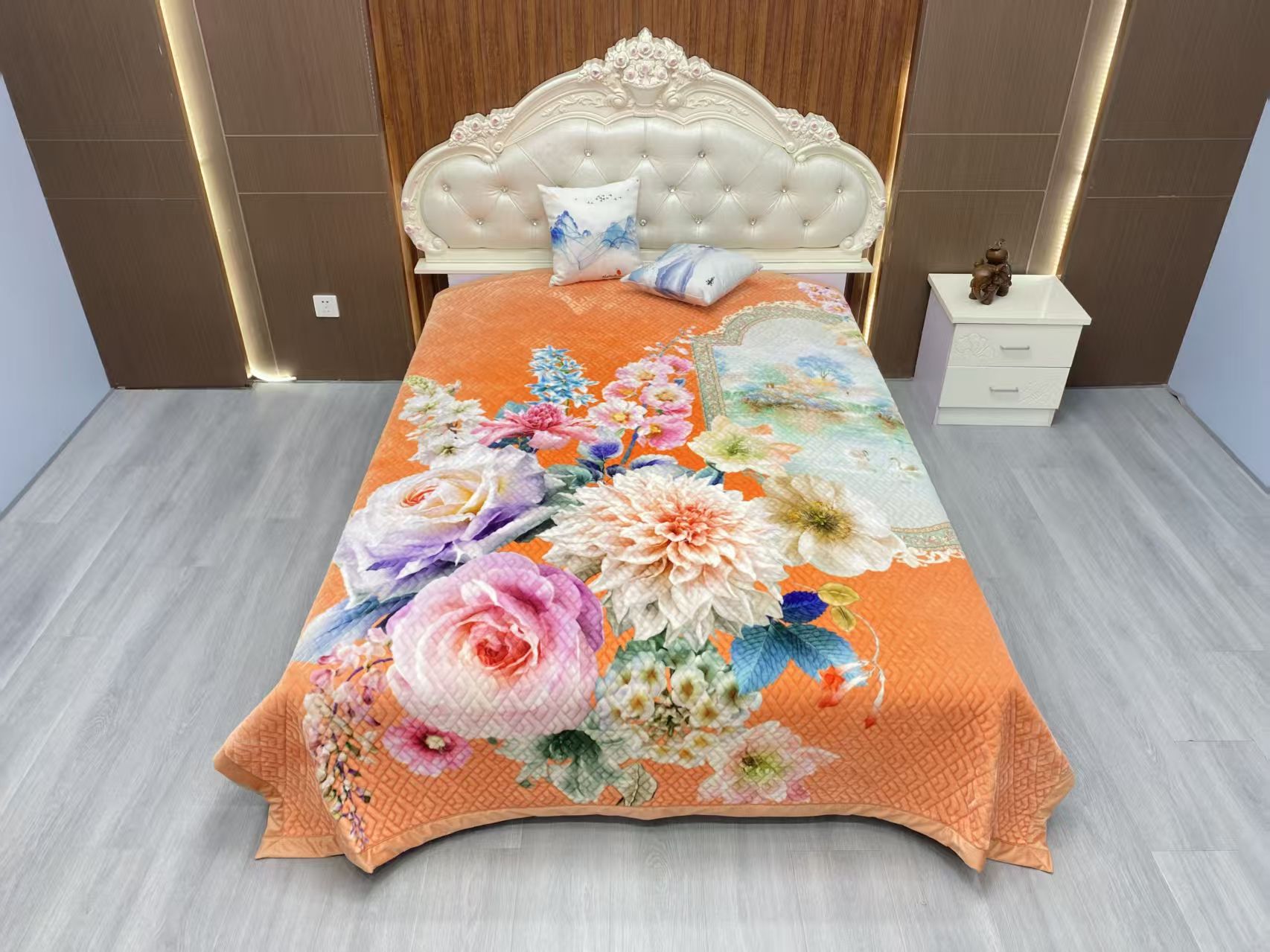 加厚保暖绒毯 家纺毛毯 柔软舒适床上用品 四季适用详情3