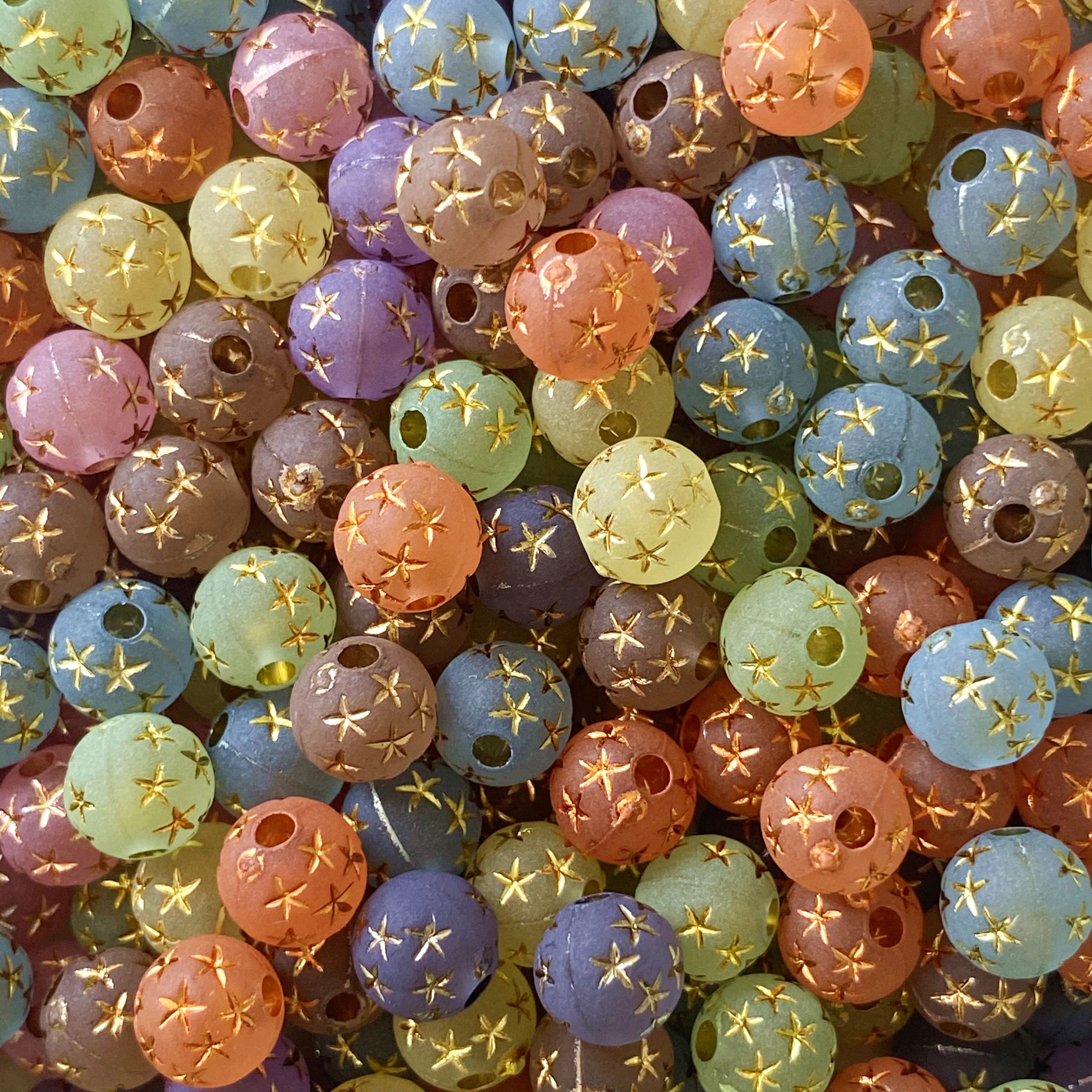 Yak Frosted Star Beads diy/ Bracelet Pendant, Keychain, Mobile phone pendant. Raw materials for making jewelry accessories