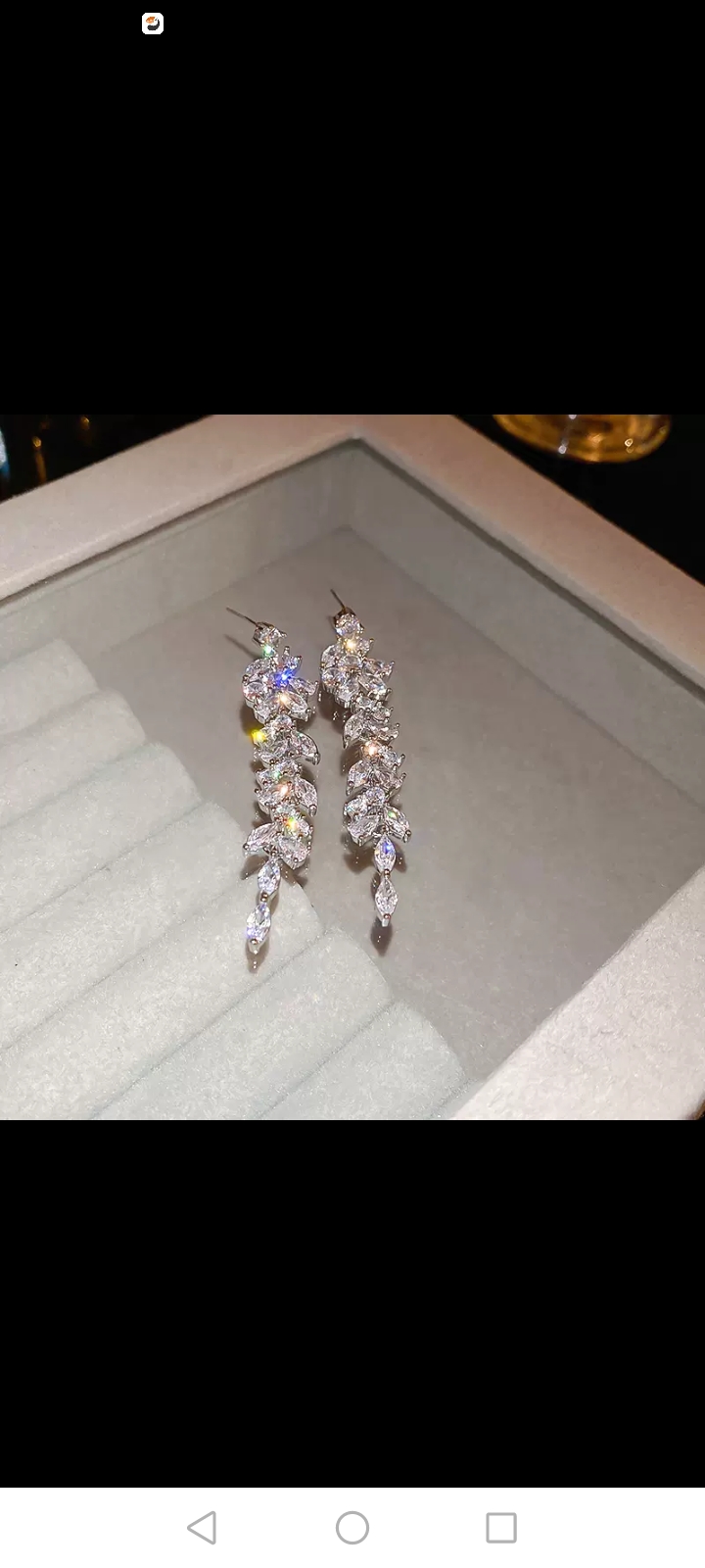 烧焊锆石耳环 时尚精致耳饰 个性百搭饰品 简约设计潮流耳环饰品耳环烧焊锆石耳环烧焊耳环