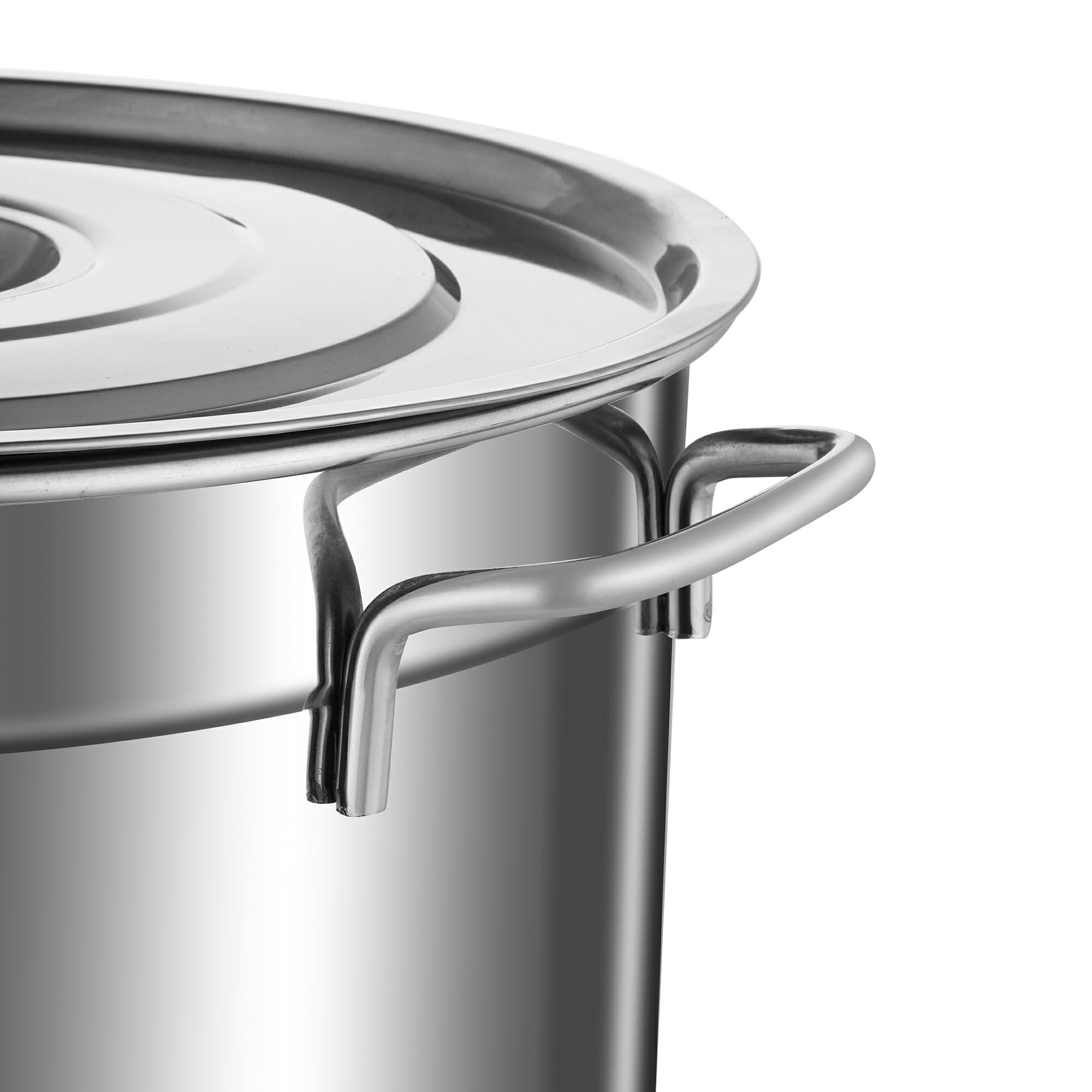 不锈钢汤桶 25CM汤锅食品级2.8厘 加厚加大容量产品图