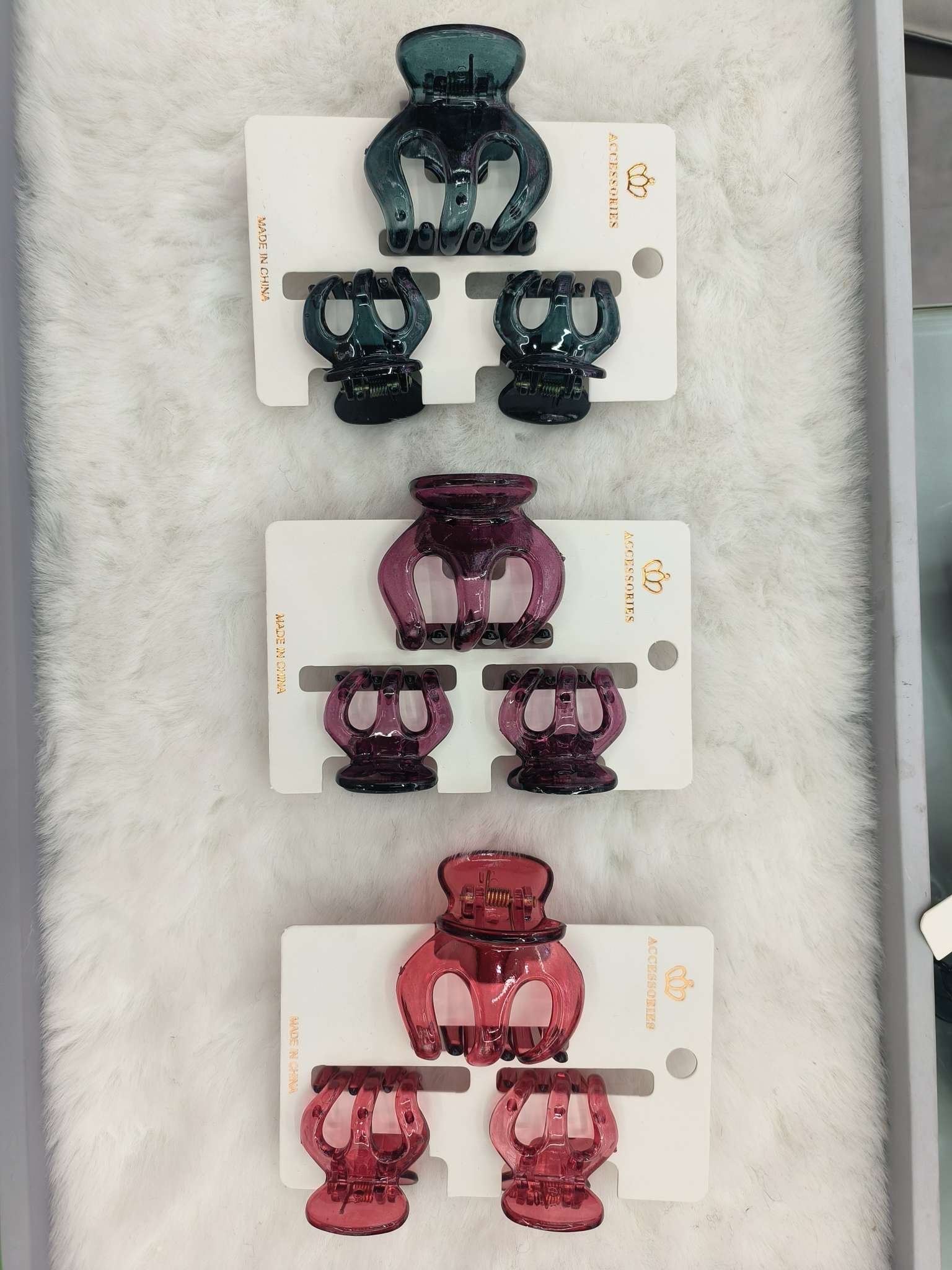 南瓜爪发夹套装发饰