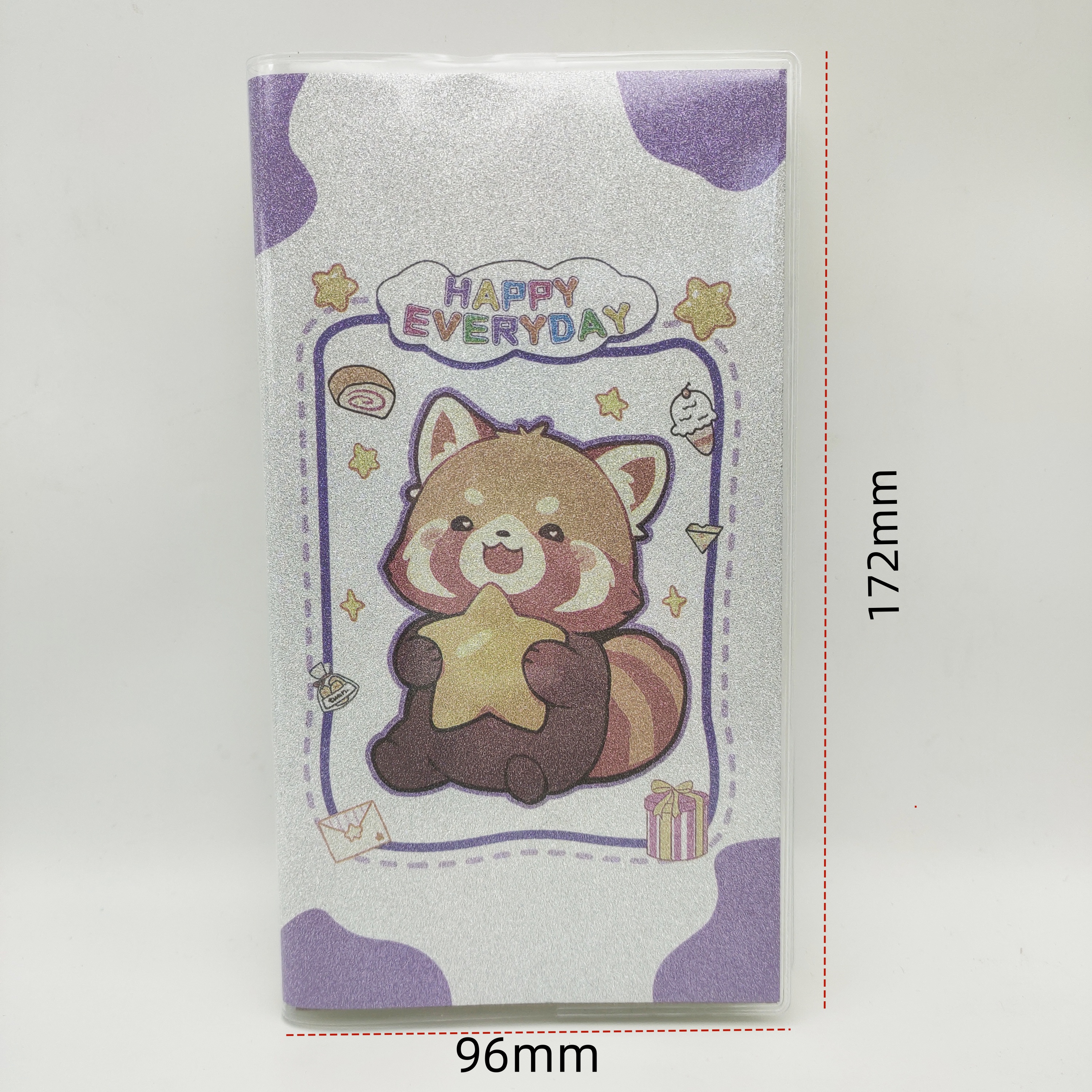 48开韩版卡通金粉胶套本细节图