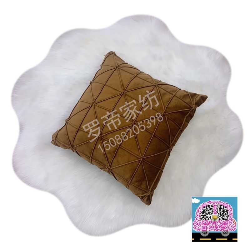 批发定制外贸家居抱枕简约现代纯色抱枕靠垫抱枕套 厂家批发定制图片仅供参考