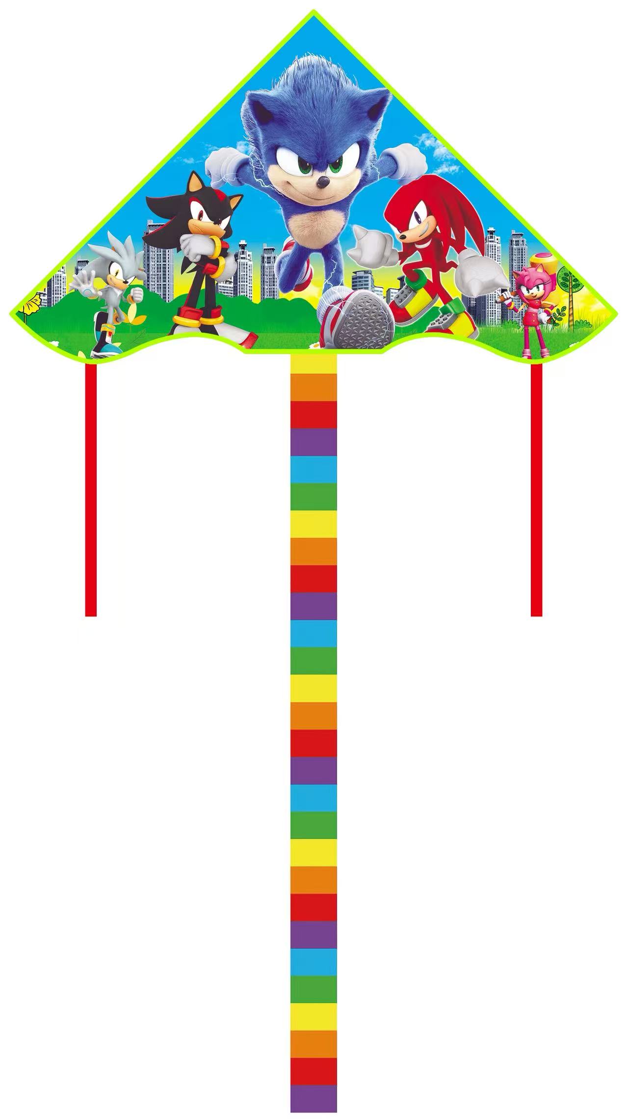 95cm children's kite, folk handicraft gift, fun outdoor kite pattern mixed set Specification image
