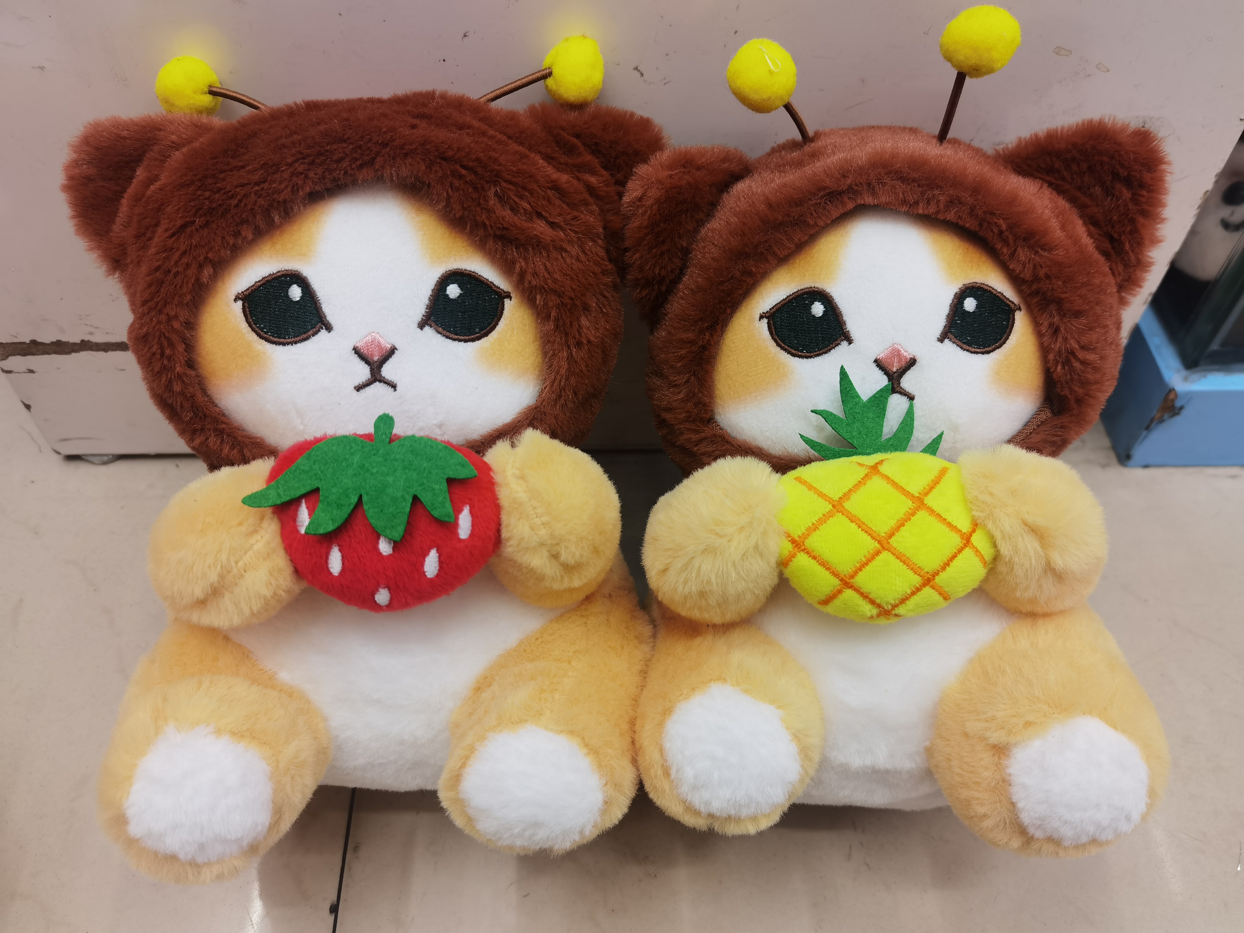 毛绒玩具/玩偶/批发毛绒玩具/定制毛绒玩具/潮流玩具白底实物图