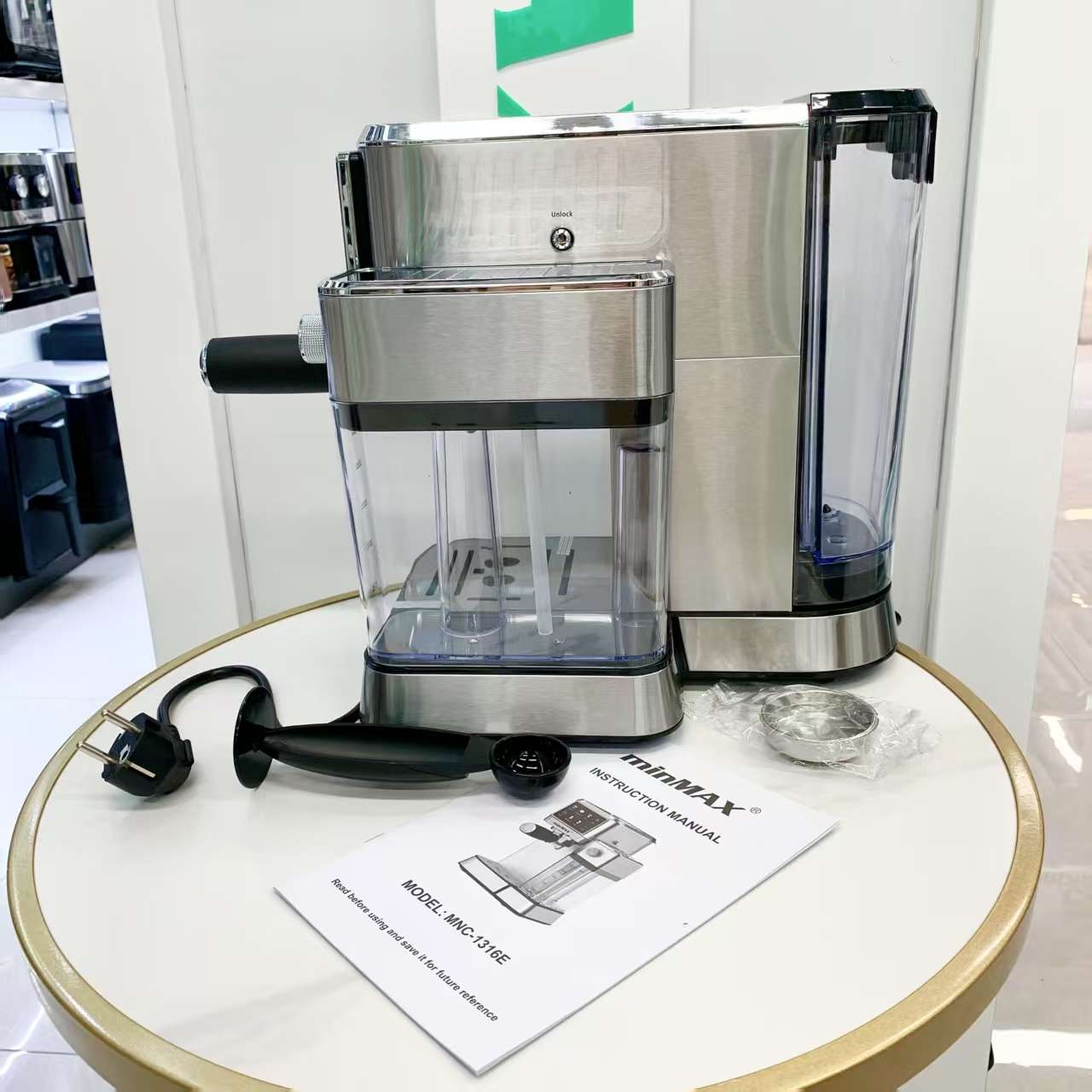minMAX1316E export small household appliance coffee machine portable household multi-functional instant dissolving machine 220V VDe Item Picture
