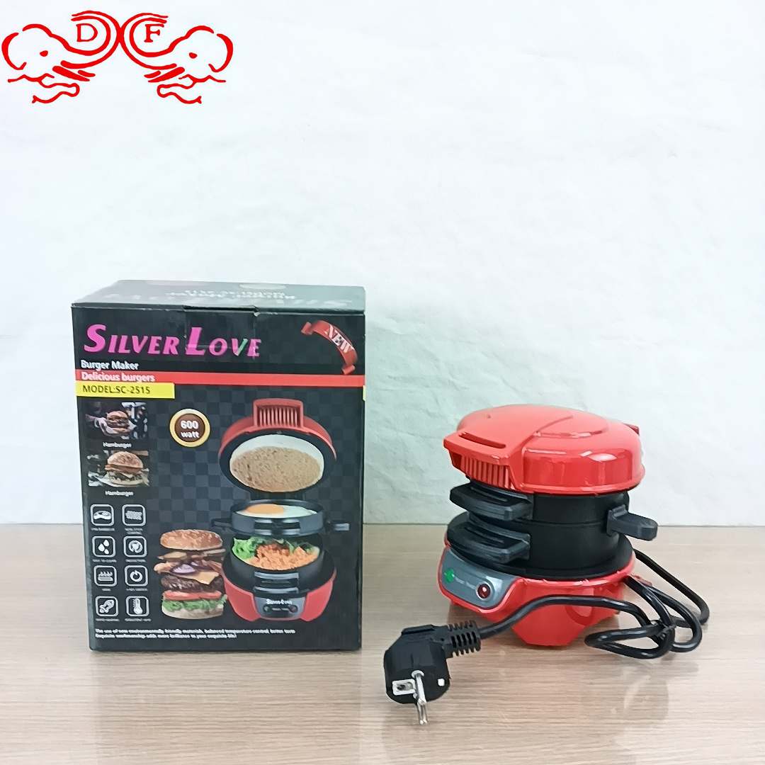 DF68200家用三明治机早餐机煎蛋烤面包机电饼铛电汉堡机汉堡机DF TRADINGHOUSE 