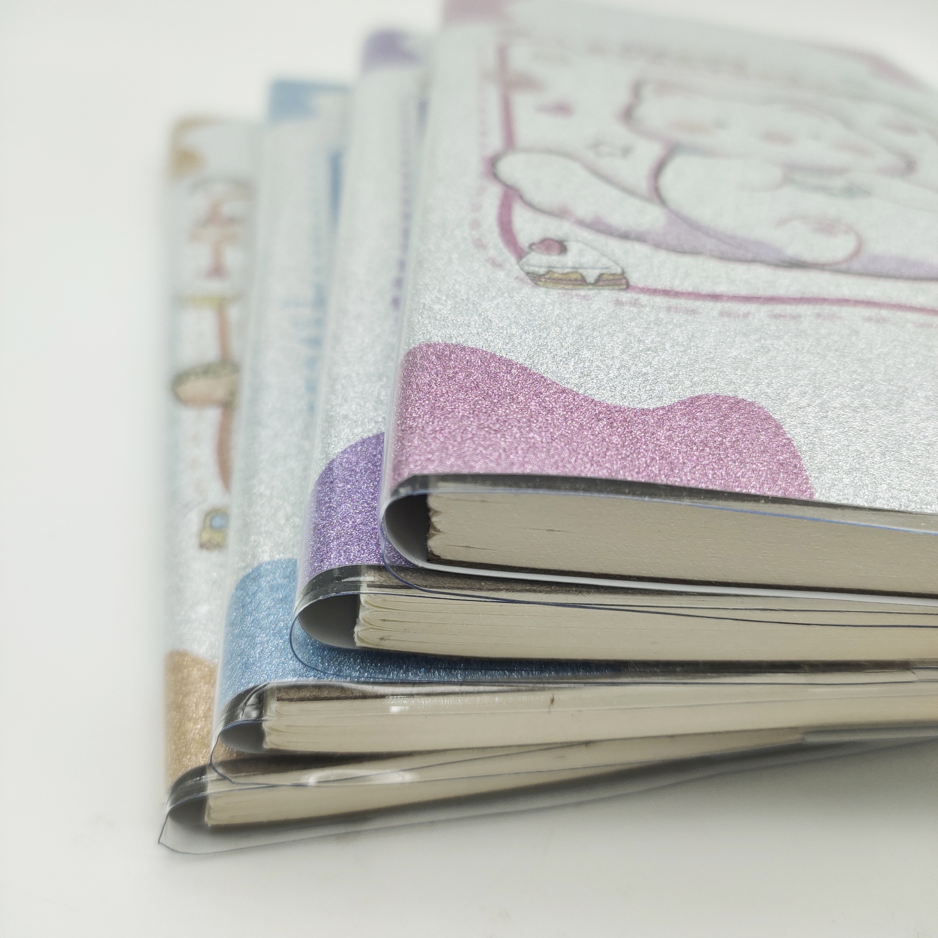 48开韩版卡通金粉胶套本产品图