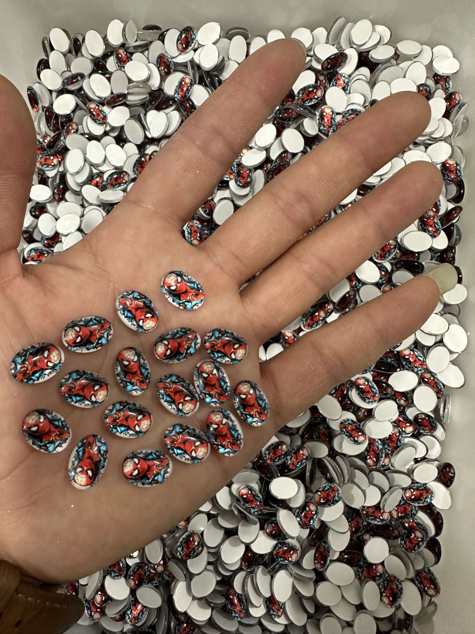 10*14 oval sticker cartoon character accessory DIY accessory detail image 2