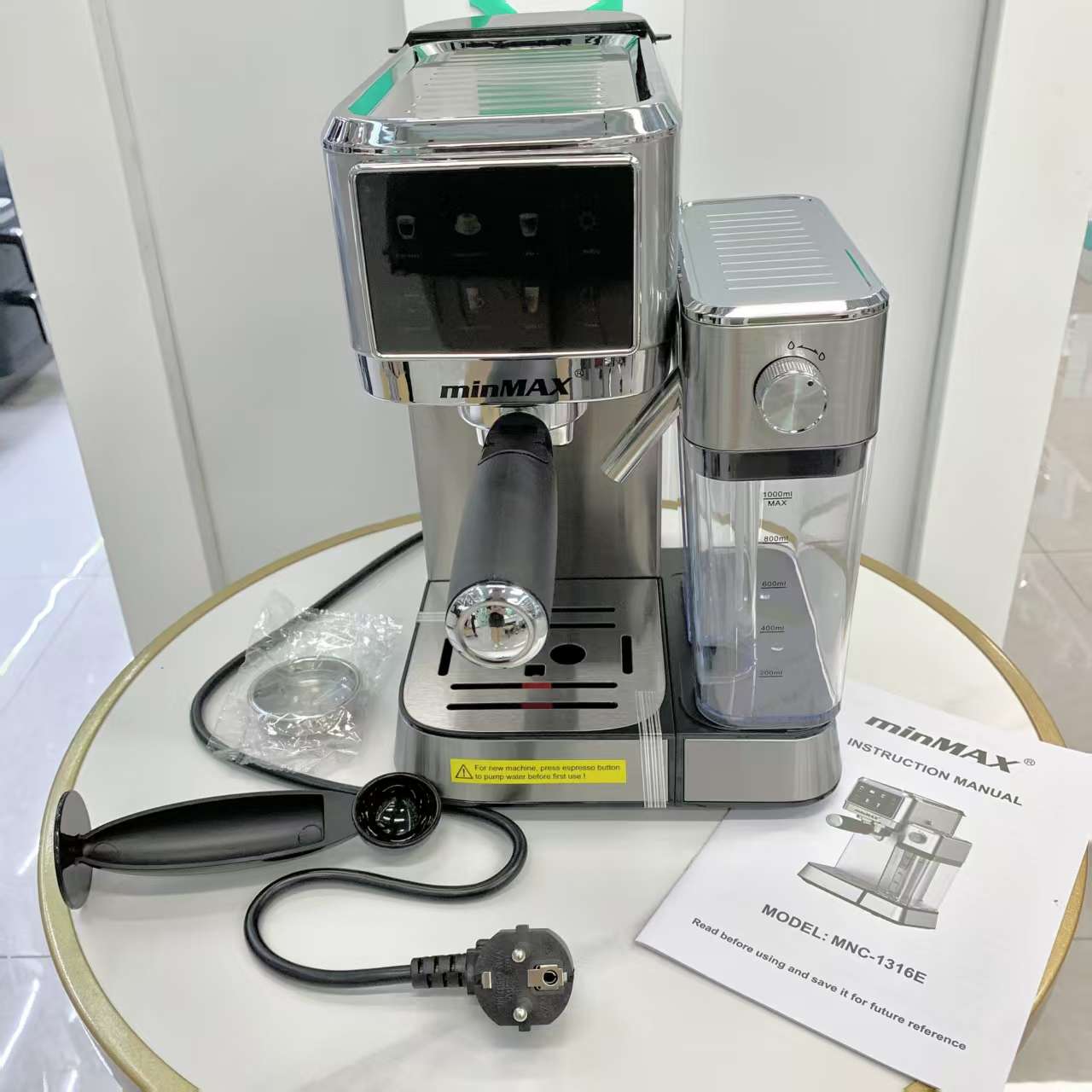minMAX1316E export small household appliance coffee machine portable household multi-functional instant dissolving machine 220V VDe detail image 4