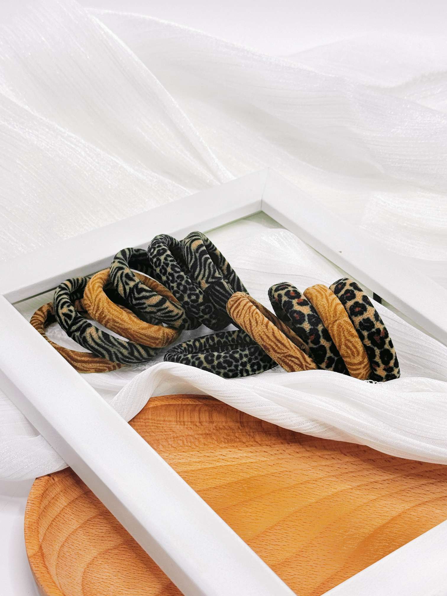 儿童饰品美国豹纹潮流发圈流行儿童发饰超级爆款