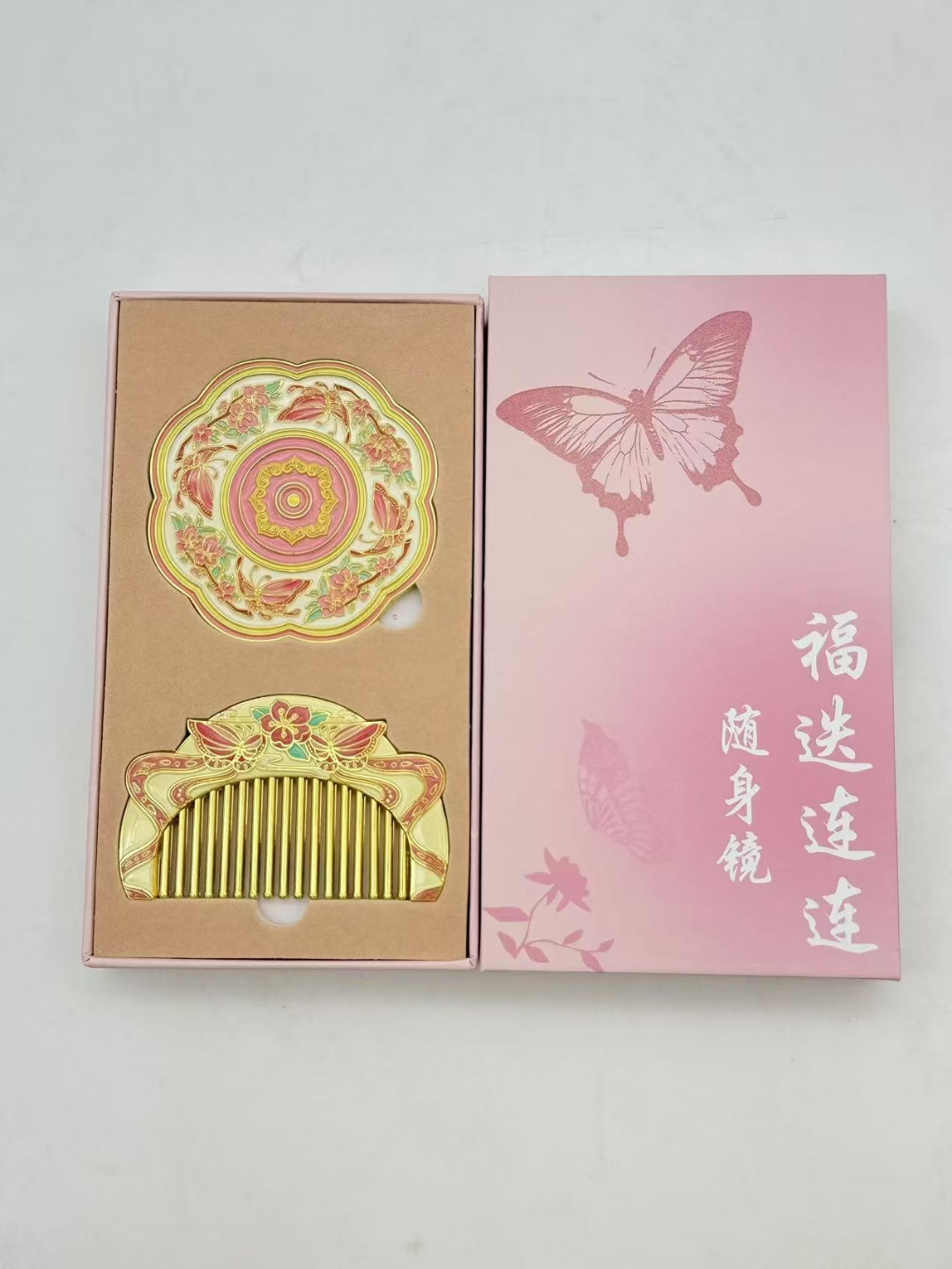 Mirror comb set details Picture