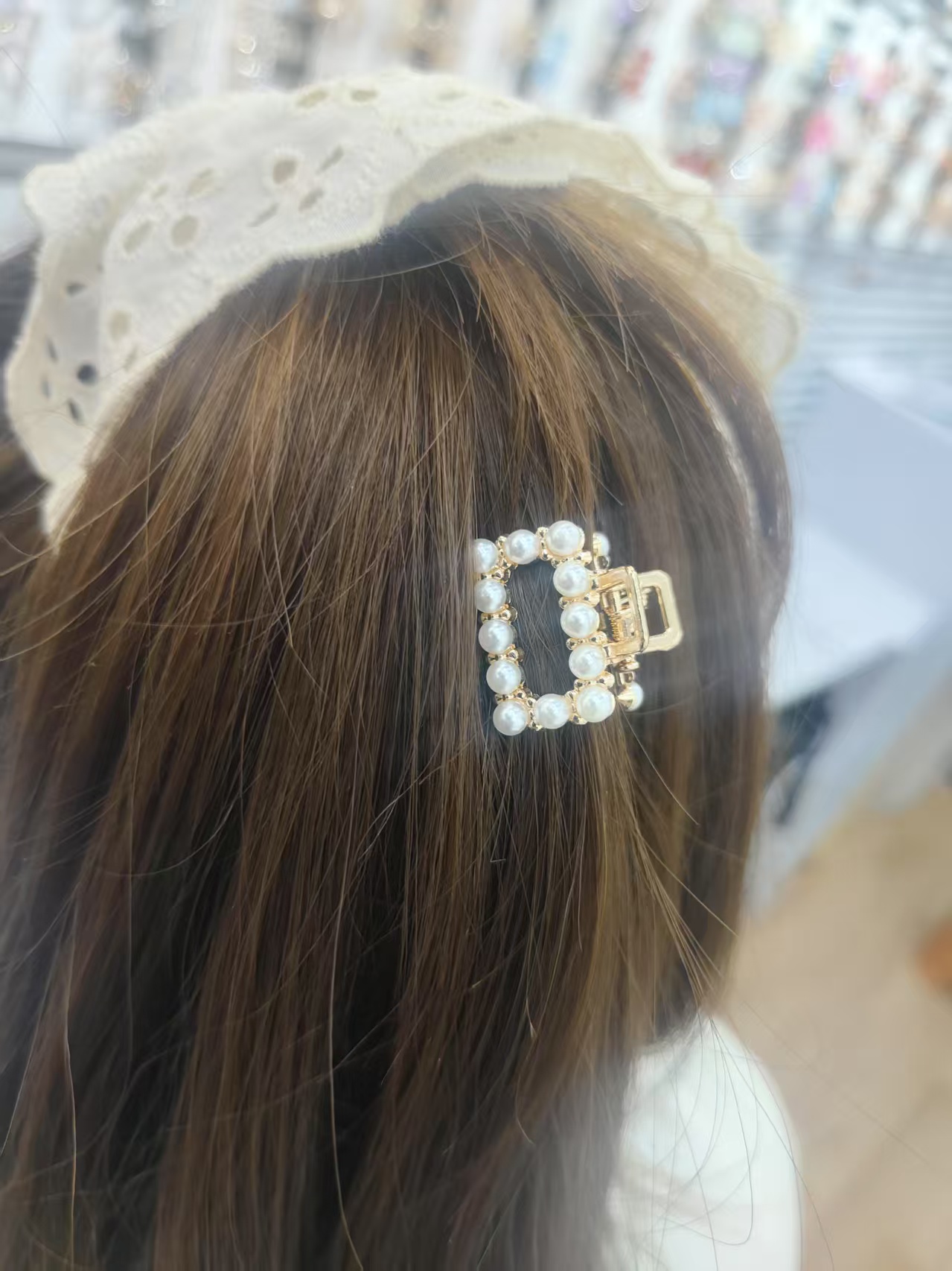 亚克力儿童发饰抓夹 时尚可爱发夹 多功能便携造型饰品