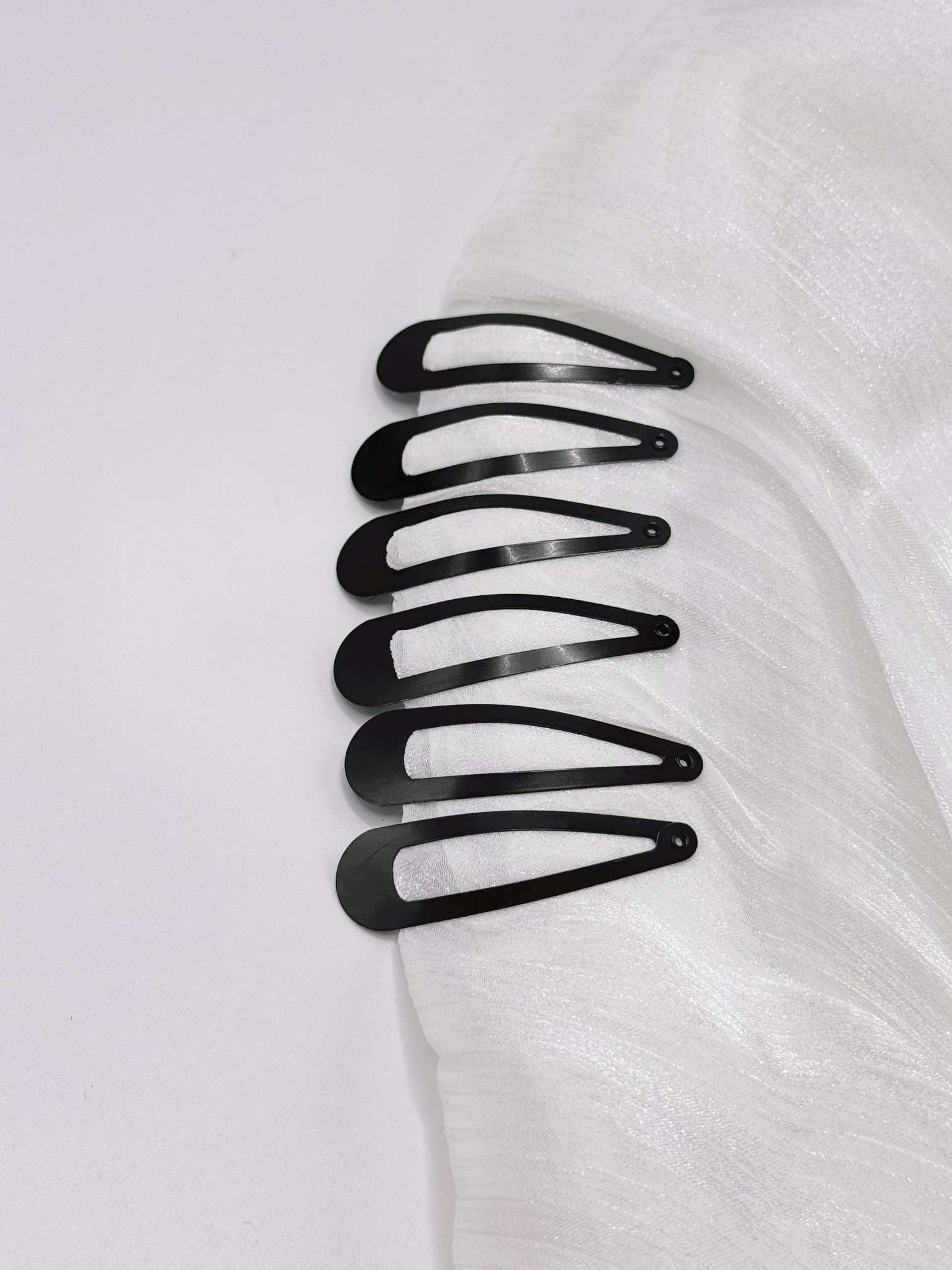 儿童发饰配件 亚克力饰品 合金玻璃头饰配件 ccb抓夹饰品配件 时尚发饰头饰bb水滴夹