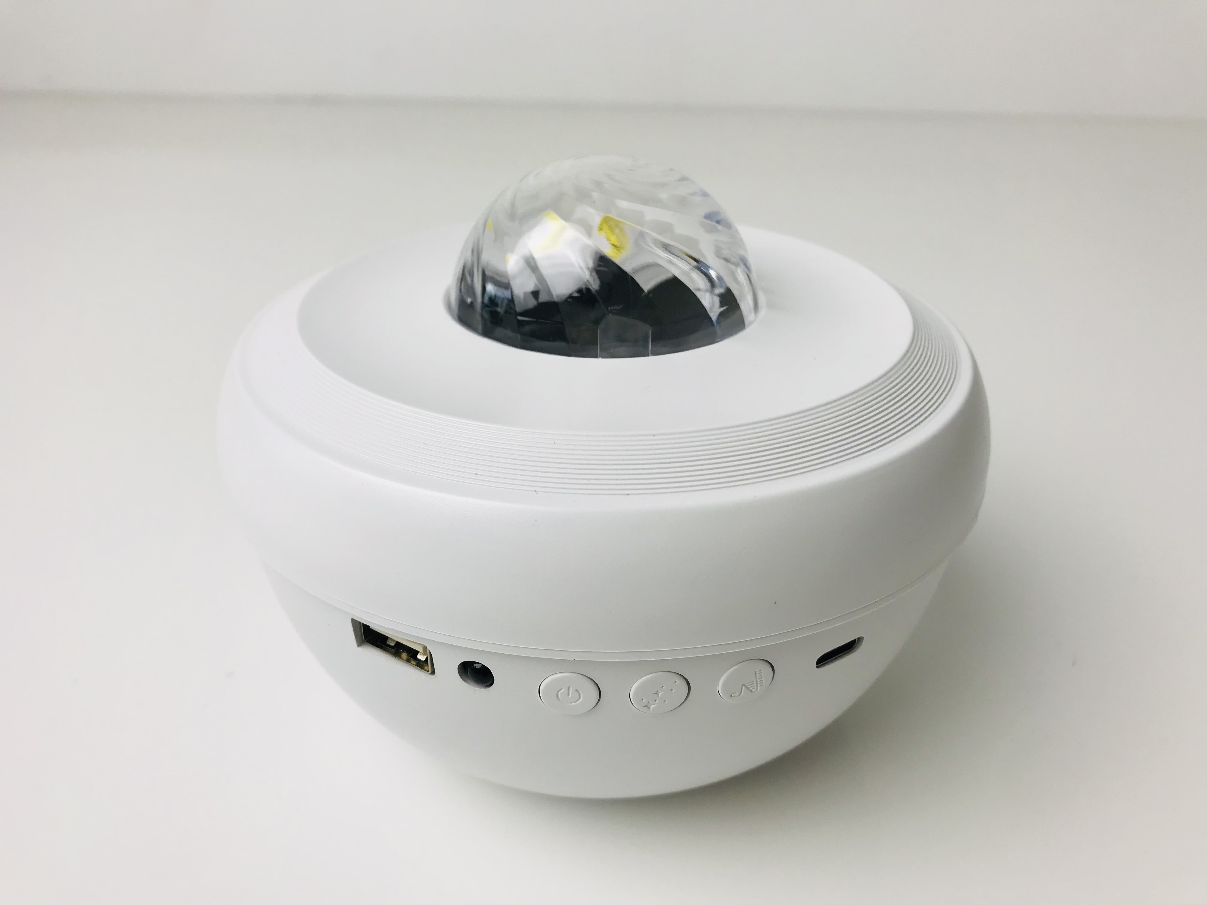 Cross-border new vortex Bluetooth small bowl light, aurora starry sky projection light, bedroom birthday party gift, laser starry sky night light, Bluetooth speaker, USB water ripple galaxy light, RGBW mixed-color stage atmosphere light pic 11