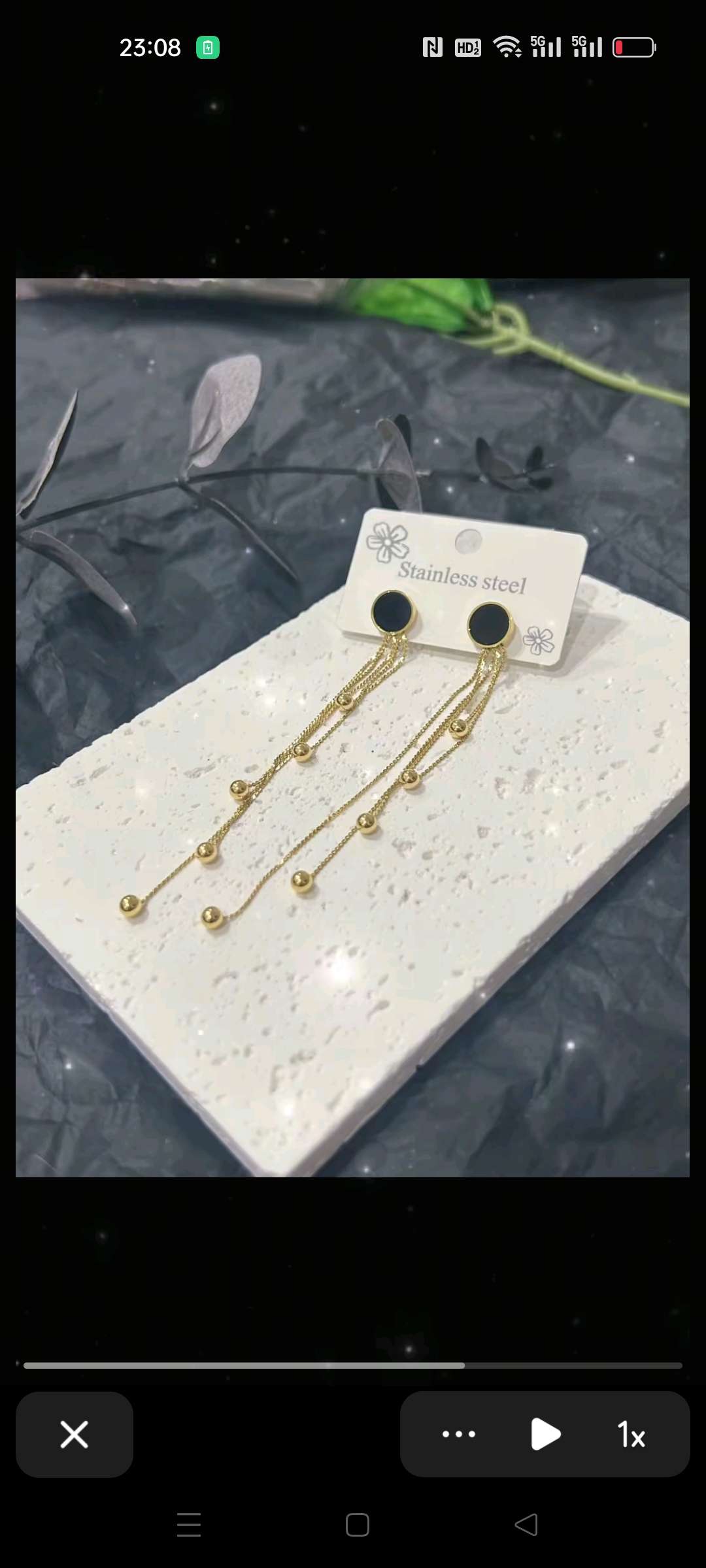 新款韩国气质，简约几何圆形流苏耳环，潮人个性钛钢超美耳环