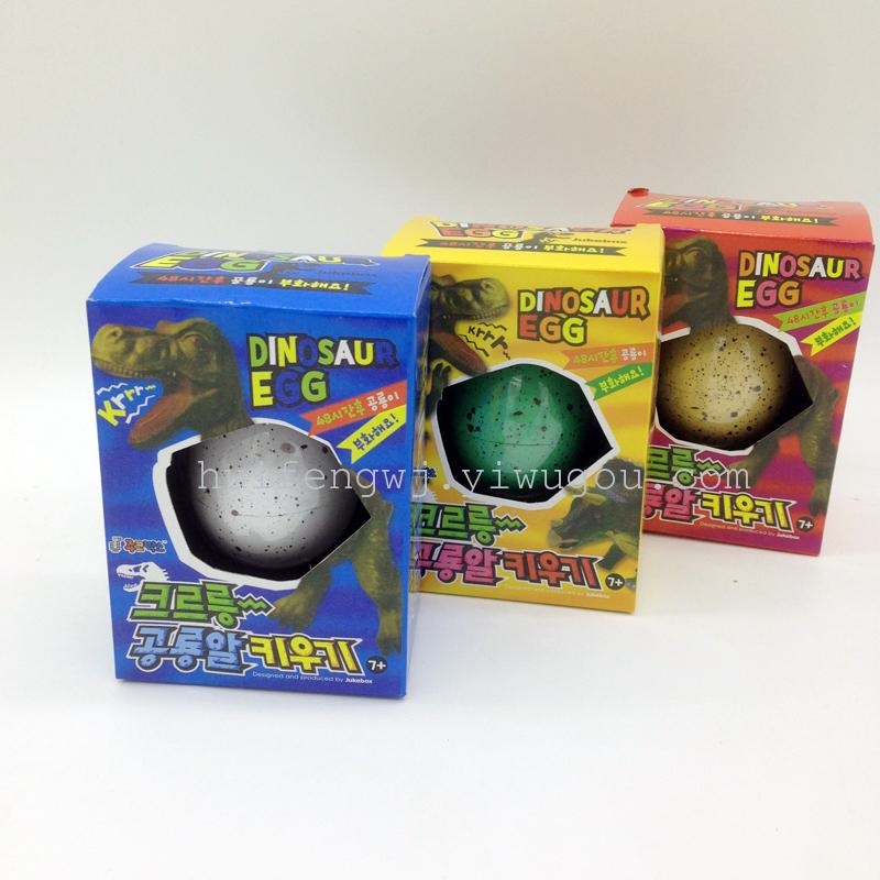 韩国裂痕恐龙复活孵化蛋儿童玩具批发新奇玩具膨胀泡水恐龙蛋详情图2