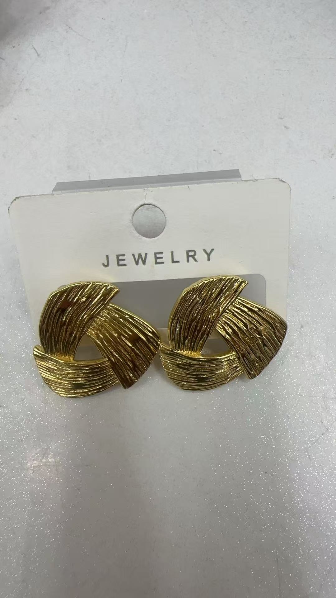 饰品/耳环/耳饰/烧焊锆石耳环/烧焊耳环产品图