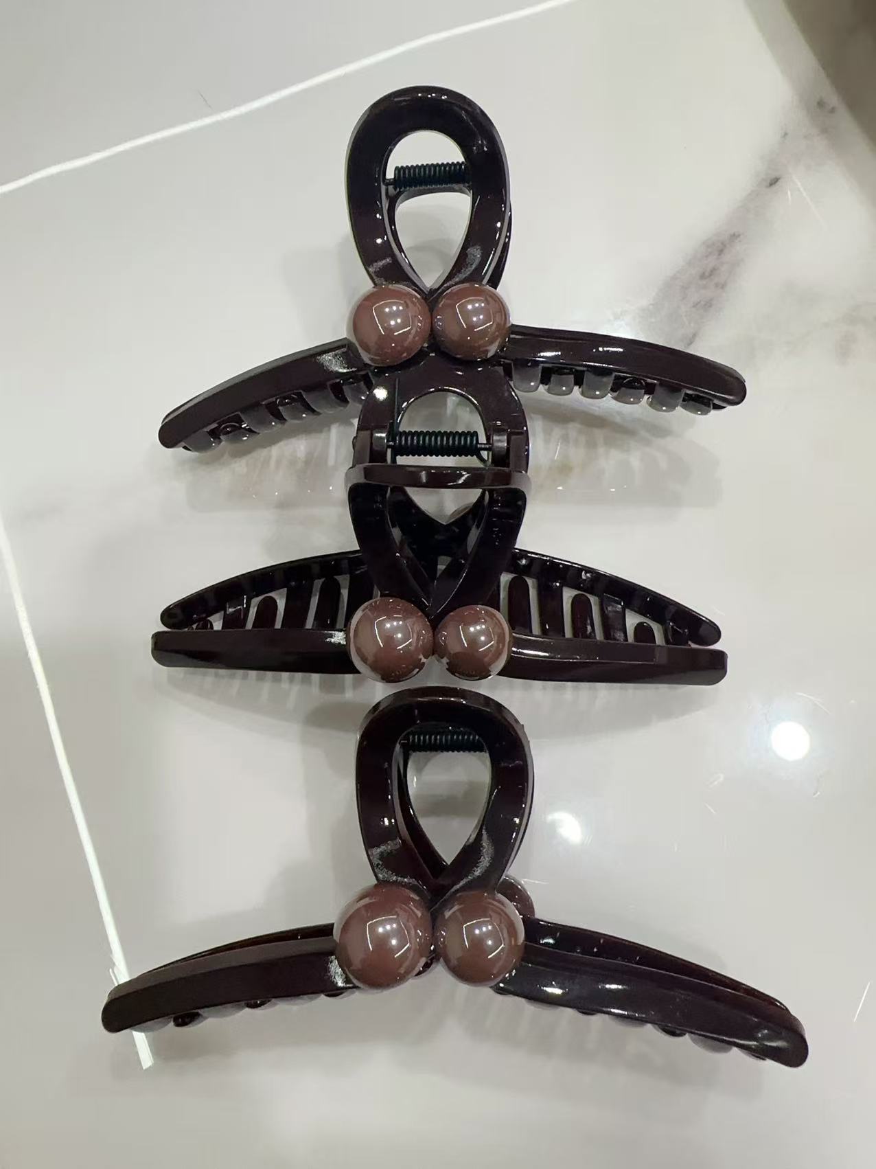 亚克力发饰抓夹头饰 时尚简约发夹造型百搭女士发夹