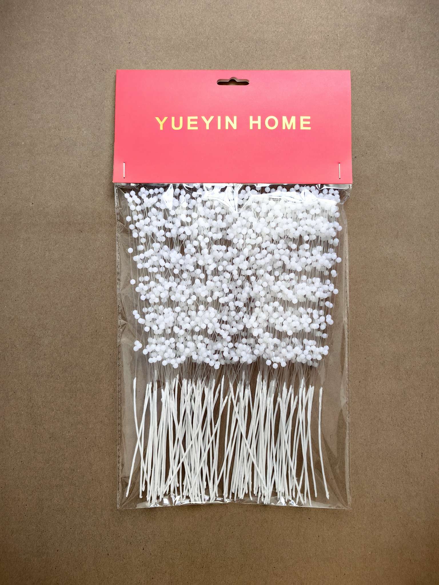 悦隐花艺珍珠串 新娘手捧花 蛋糕装饰详情2