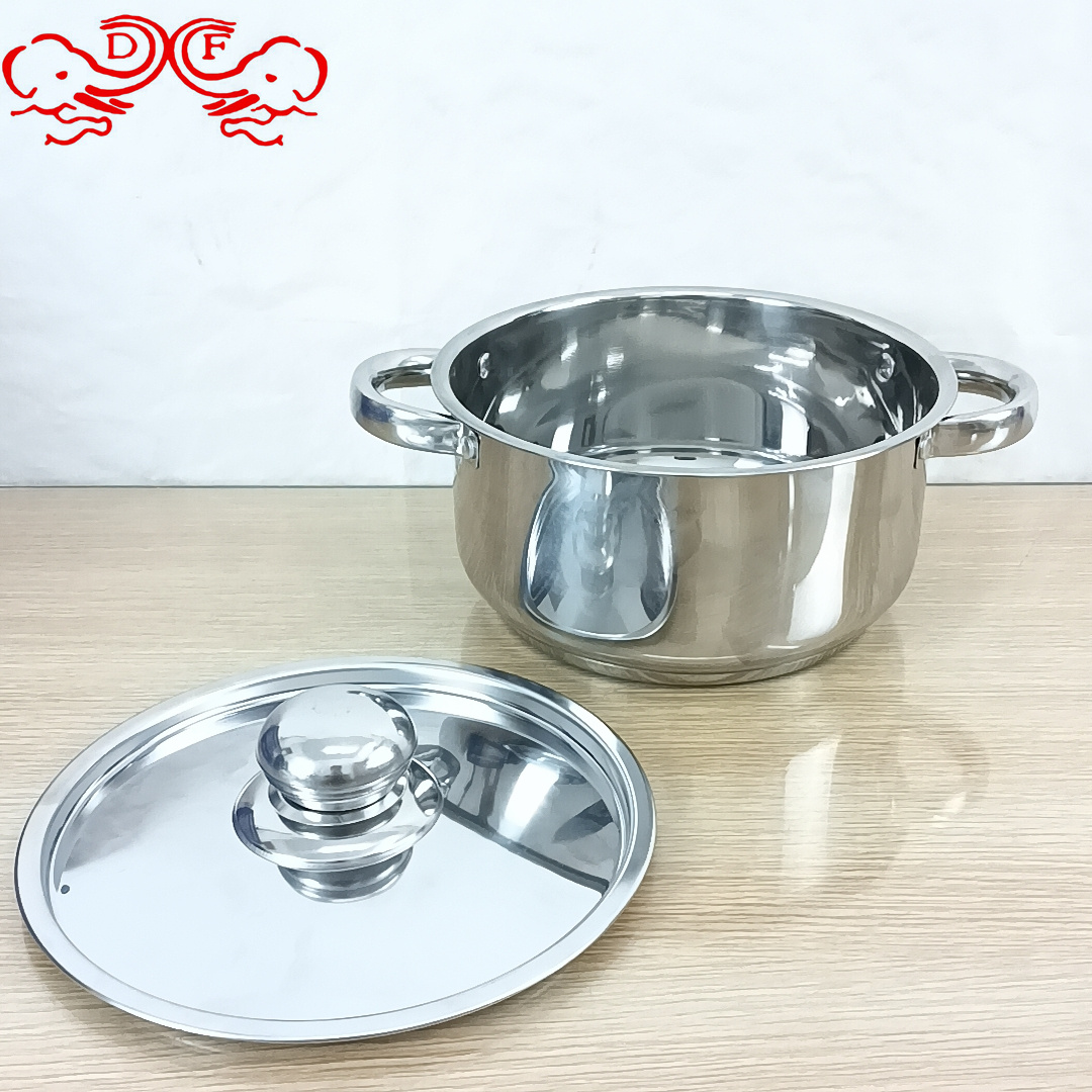 طقم من طراز DF68964 من أطباق من الفولاذ غير القابل للصدأ، 8 قطع من أطباق من الفولاذ غير القابل للصدأ ذات مقابض details Picture