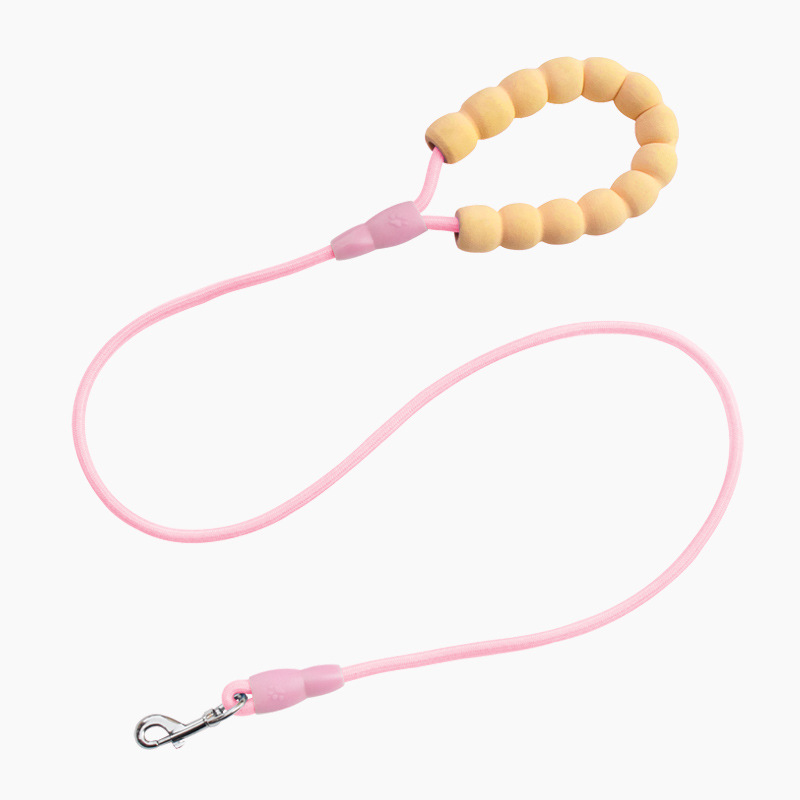 ol Flower doll dog leash, cloud bubble foam dopamine color-blocking dog leash for dog outings Item Picture