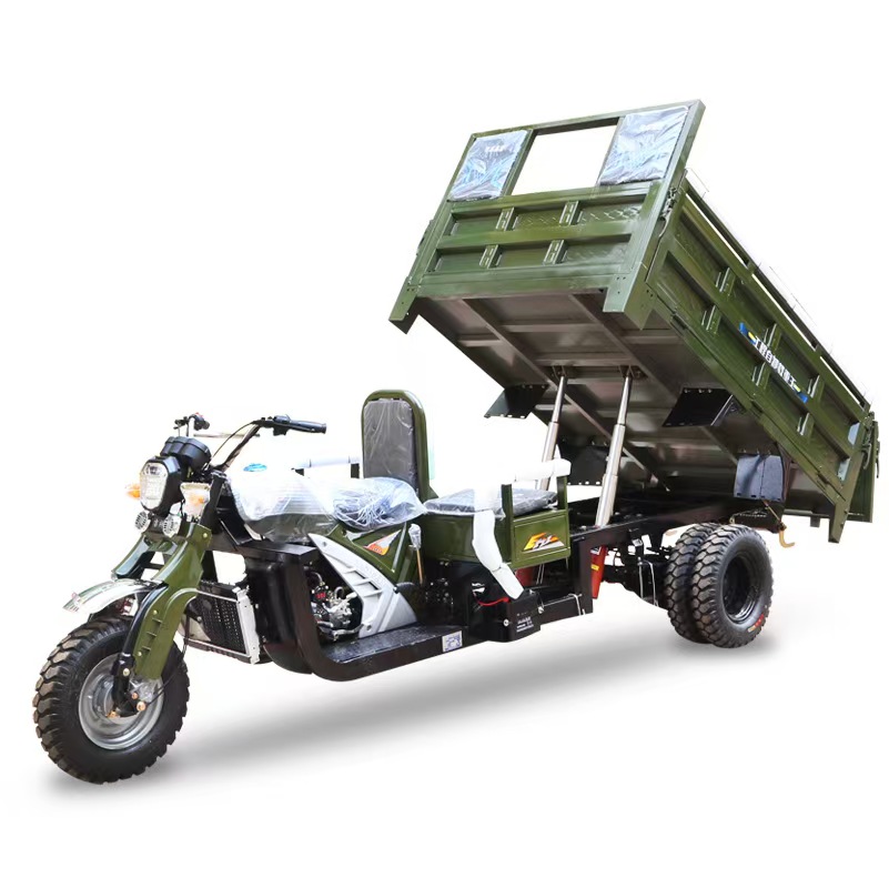 摩托三轮车  农用三轮车载货三轮车  150CC  200CC 250CC 300CC动力摩托车 家用摩托三轮 图