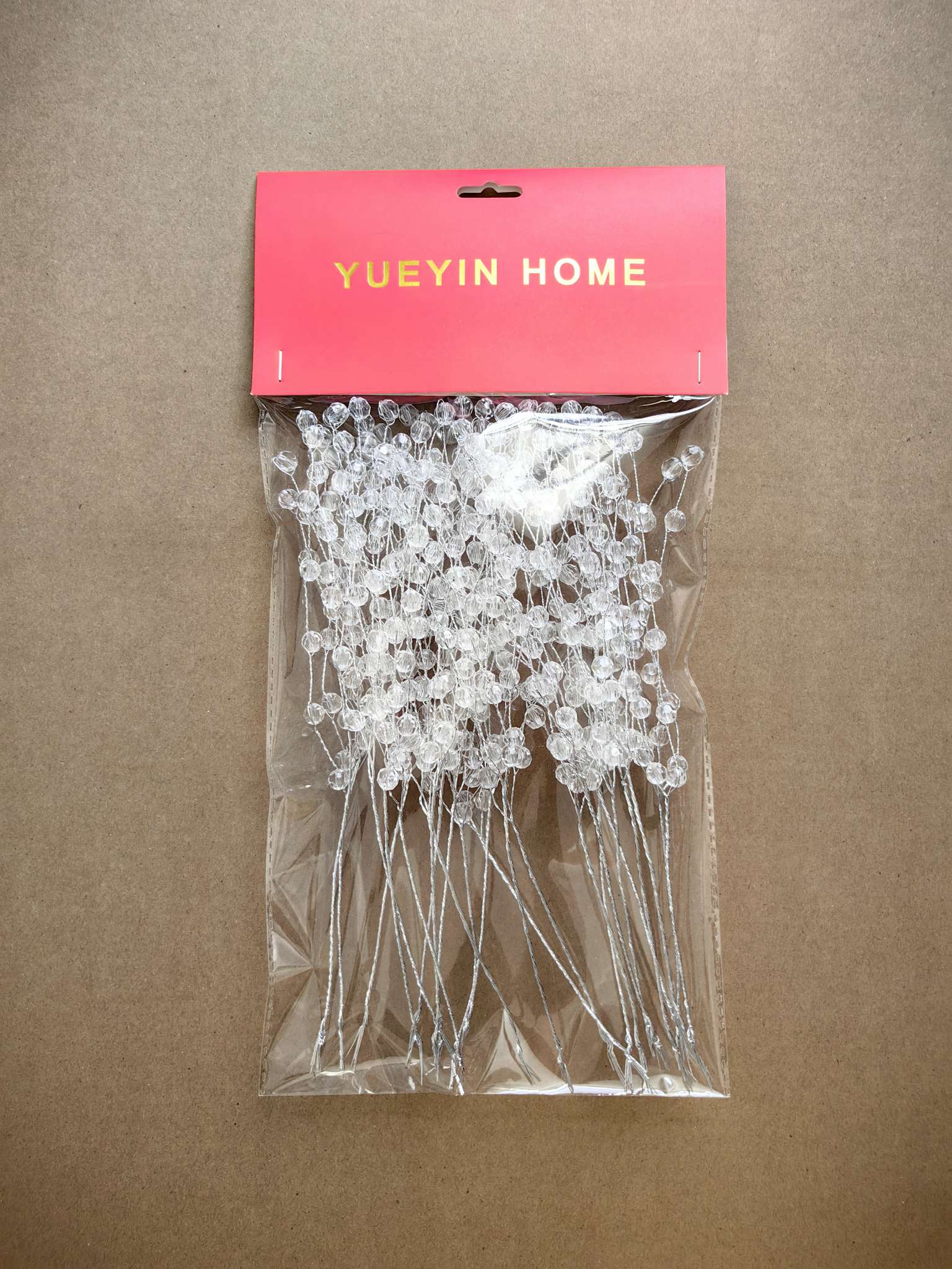 悦隐花艺珍珠串 新娘手捧花 蛋糕装饰详情3