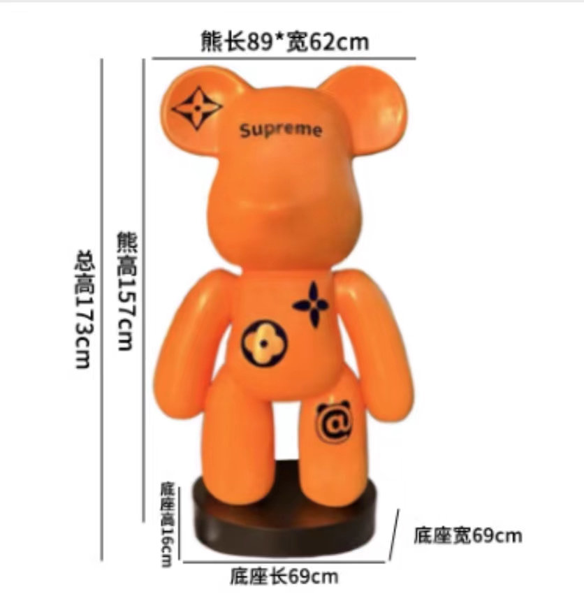落地大摆件，创意摆件，存钱罐，潮流网红摆件白底实物图