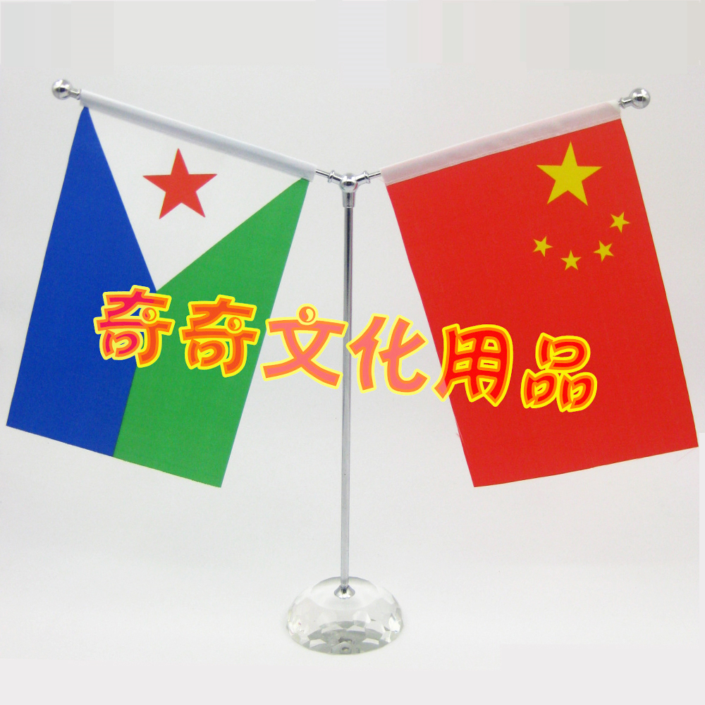 Supplying honeycomb crystal table flag stands 1 with national flags of various countries Specification image