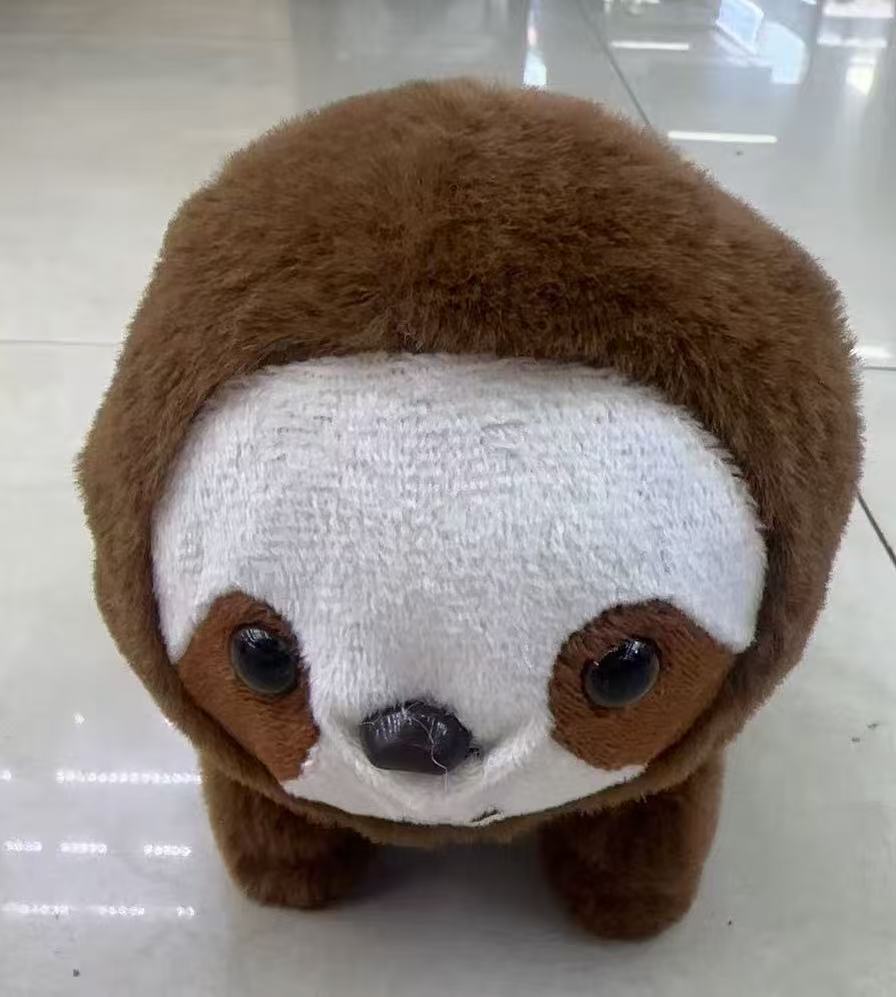 电动毛绒儿童新款电动树懒动物玩具会走路带叫声地摊热卖厂家直销详情图4