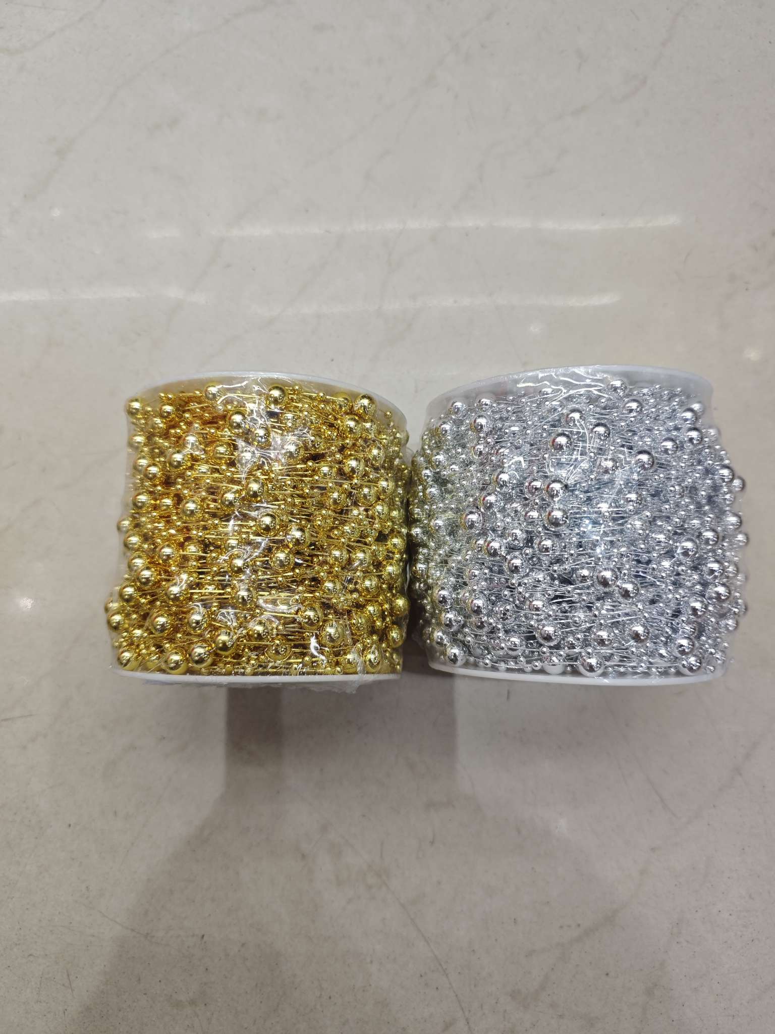 沙金贝壳五角星隔珠 DIY饰品配件 手工制作材料 创意设计装饰鲜花包装资材满天星丝带5米细节图