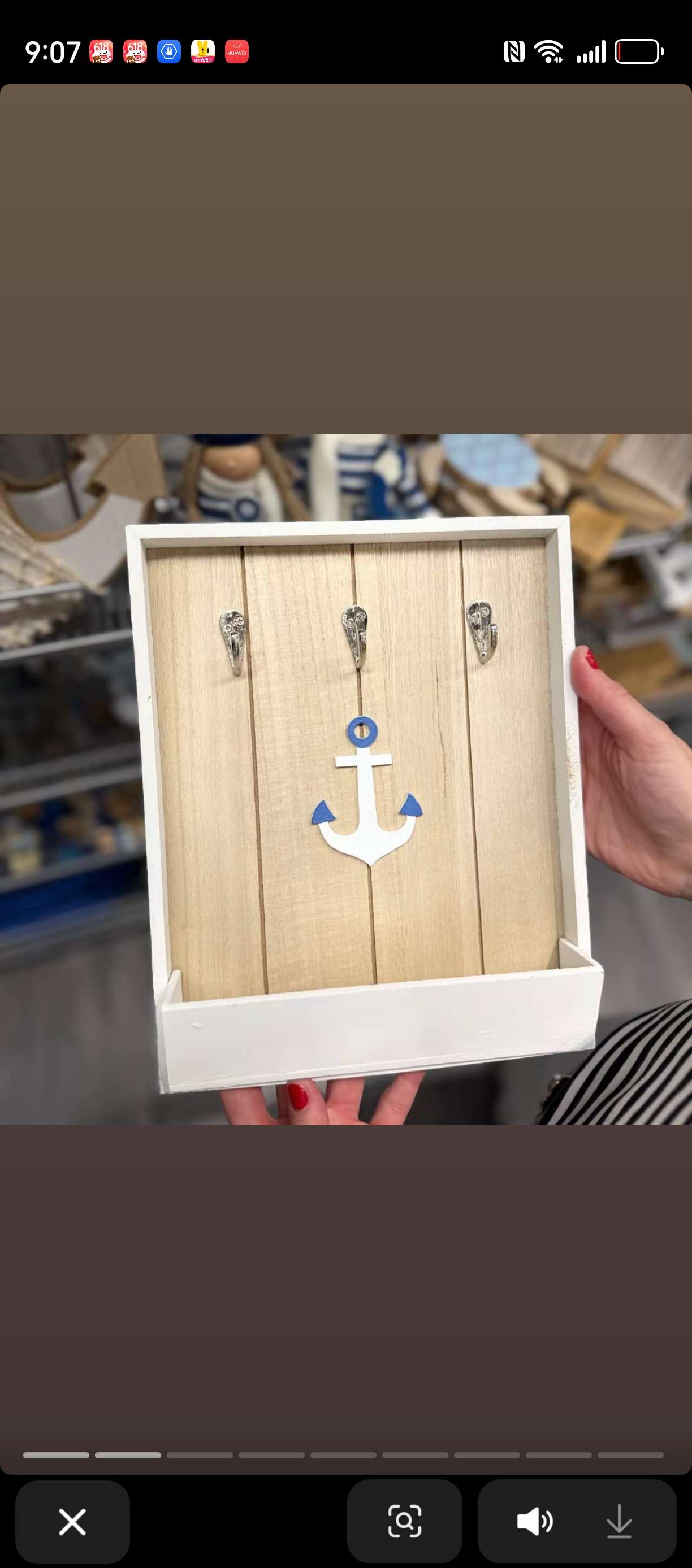 木制装饰工艺品，海洋装饰，跨境木制工艺品海洋相框