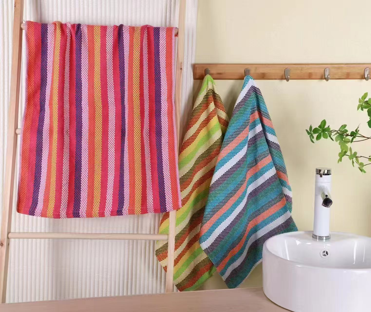 50*70 water-absorbing and quick-drying kitchen towel, tea towel, multi-purpose cleaning cloth, soft and durable household cloth, essential for the kitchen