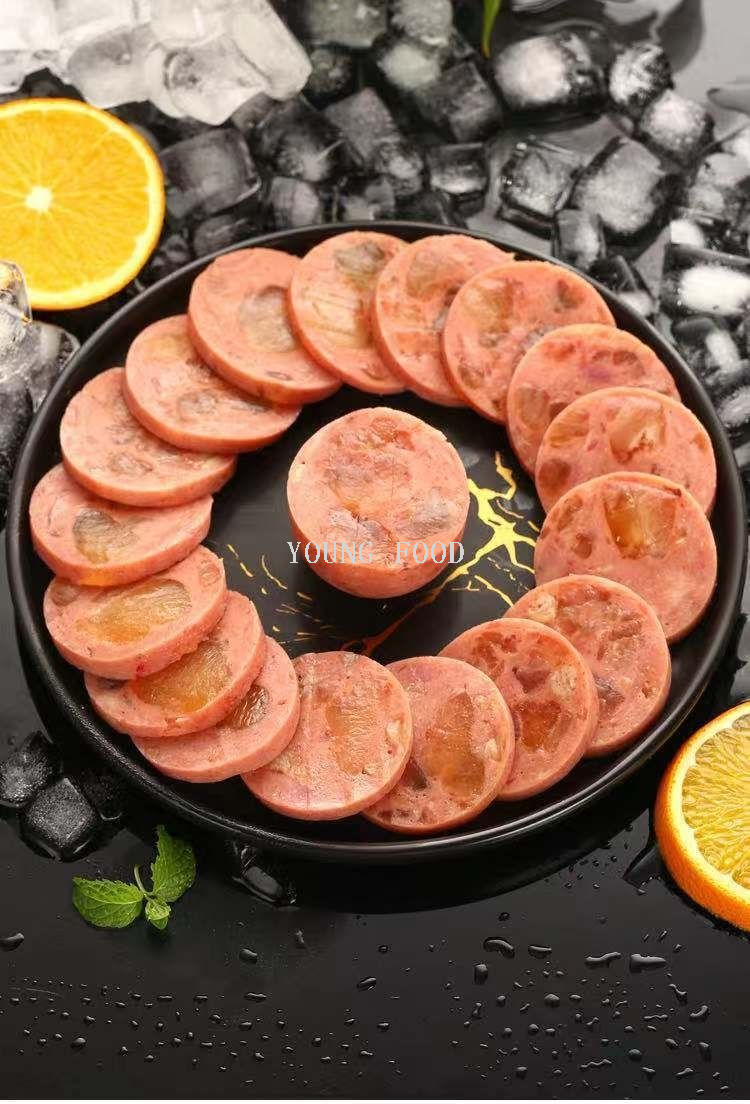 包邮！DSELLA即食熟食下酒菜 俄式红肠肉肠牛筋肠熏煮香肠350克详情7