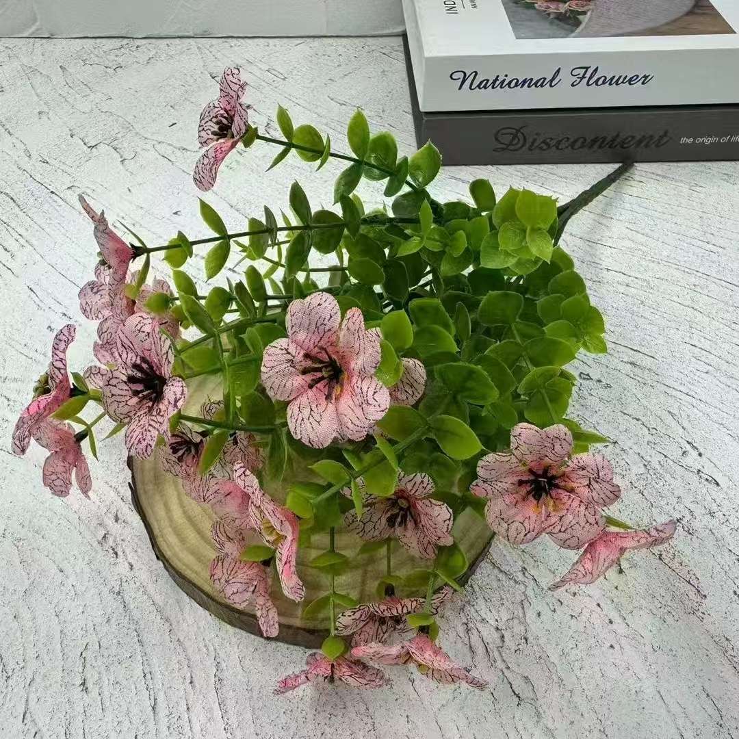 Office culture simulation garden simulation plant simulation flower 7-head, 35-eye, 21-flower violet Specification image