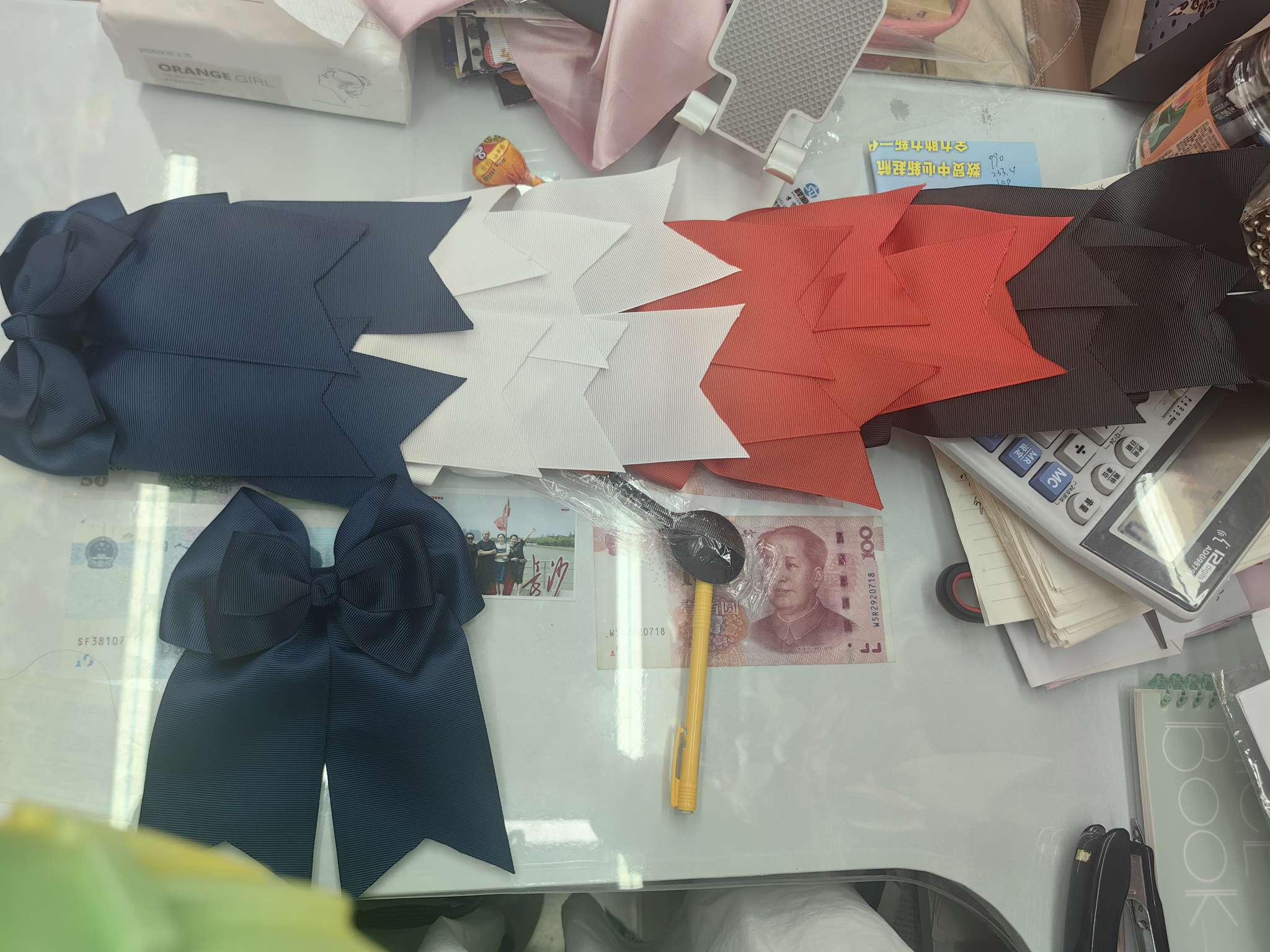 蝴蝶结，儿童，中小学生，成人发夹
