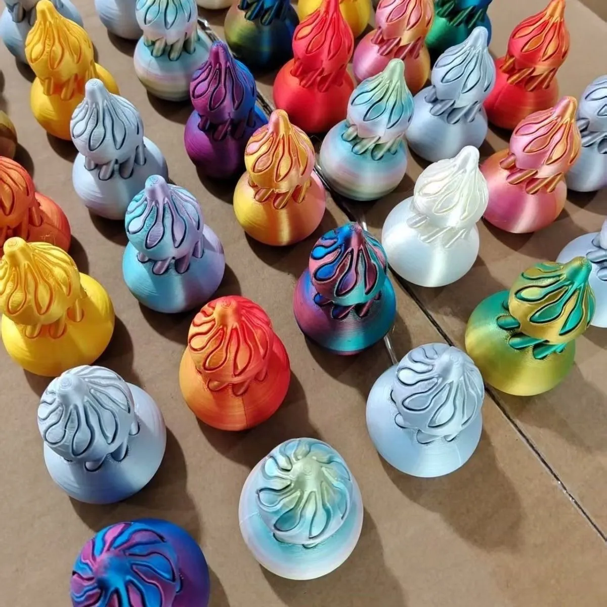 3D printed toys, bestsellers, night market wholesale, spiral decompression toys, track decompression toys, multi-color animal decompression, spiral toys detail image 19
