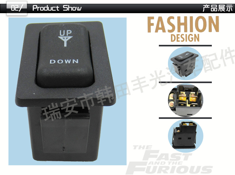 Factory direct sales, suitable for Kia car window lifter switch, electric door button KK151-66-500B pic 3
