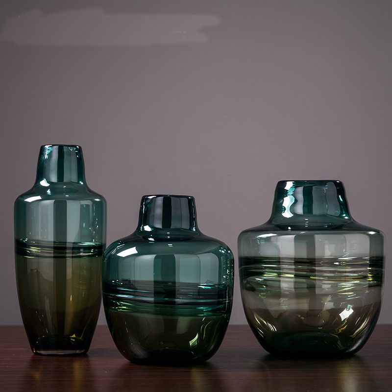 简约花瓶插花摆件轻奢客厅玄关餐桌样板房家居软装饰品