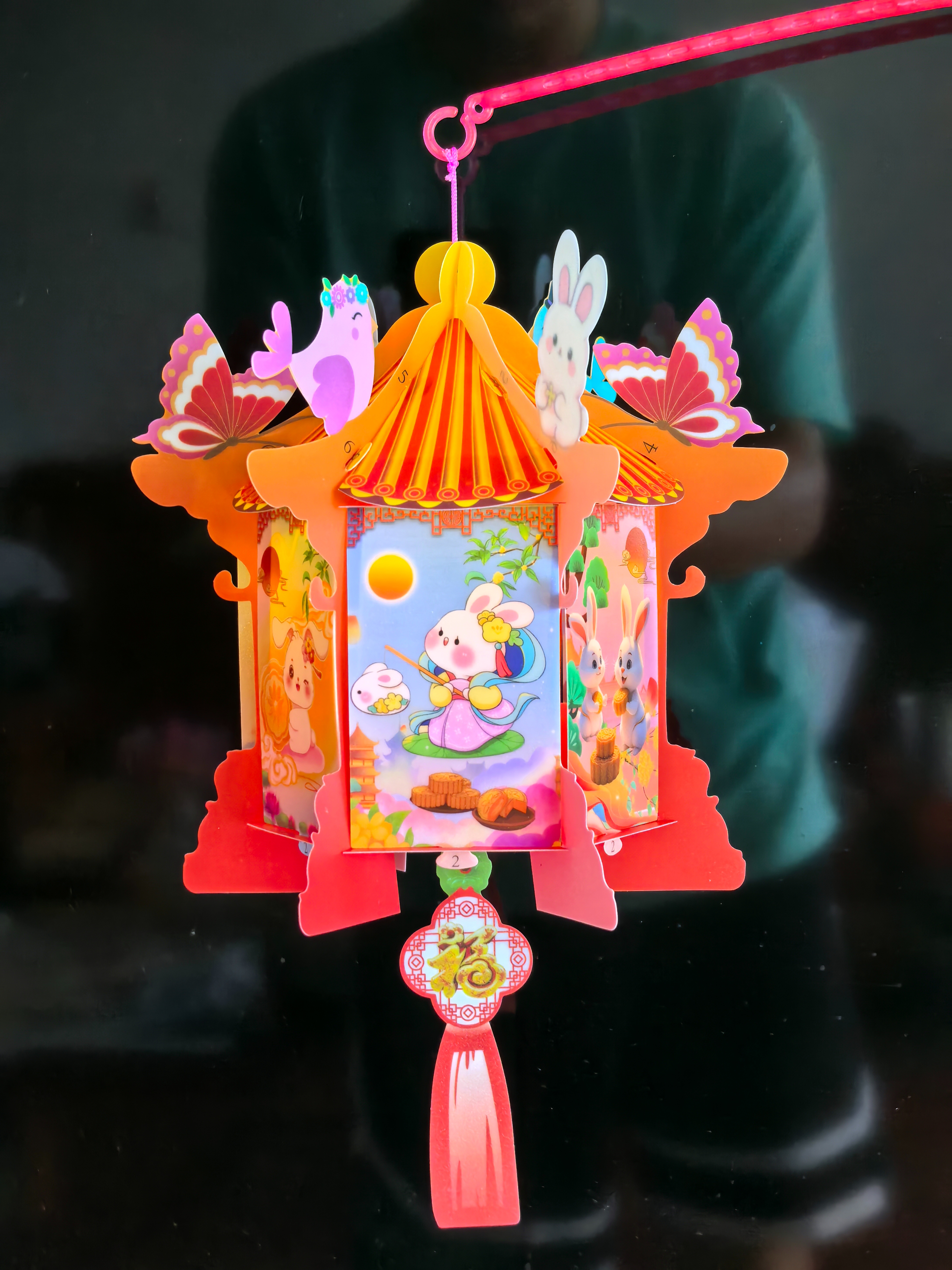 儿童手工花灯房型灯笼B1-3金翅膀玩具节日元宵中秋氛围灯笼儿童手工益智幼儿园手工作业详情2