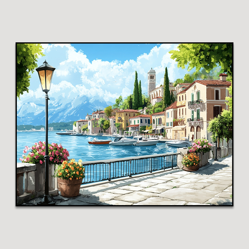 油画/油画2/数字油画/大象油画/油画打印产品图