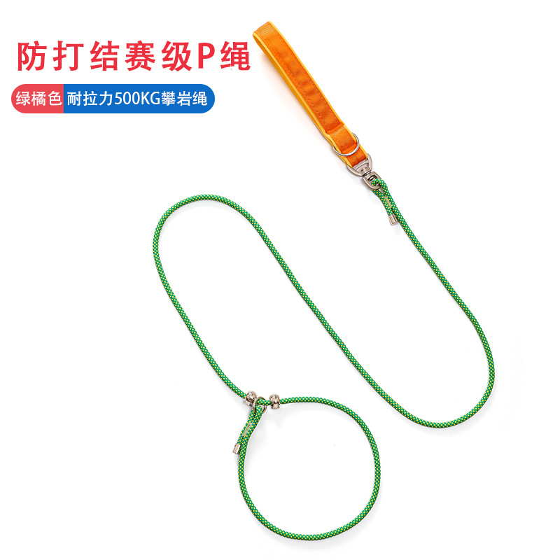 p leash, dog leash, dog walking chain, small, medium and large dog training, anti-explosion, punching and knotting, Golden Retriever pet supplies Application Scenario