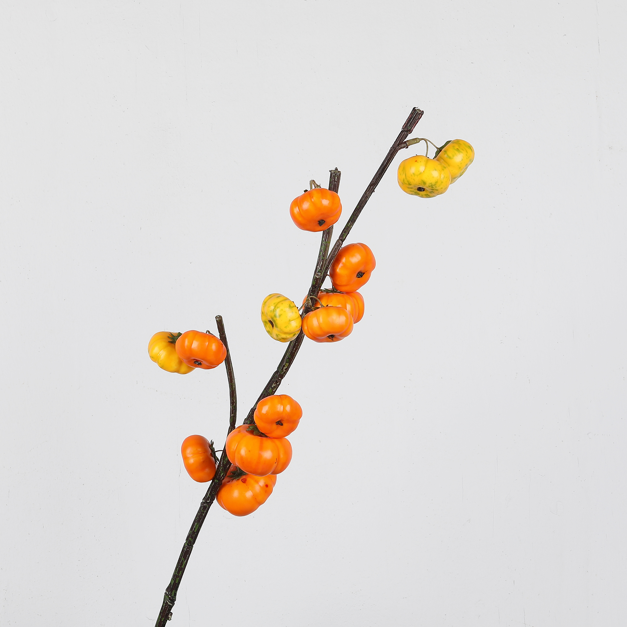 High-end simulated pumpkin fruit harvest festival decorative atmosphere props, simulated berries, housewarming home decoration ornaments, artificial flowers Specification image
