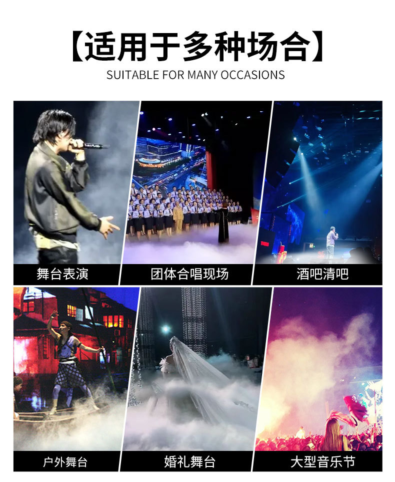 LED舞台四轮烟雾泡泡机 演唱会舞台婚礼专用道具氛围四孔烟泡机DMX遥控RGBW发光酒吧派对活动游乐场水上乐园大型吹泡机详情2