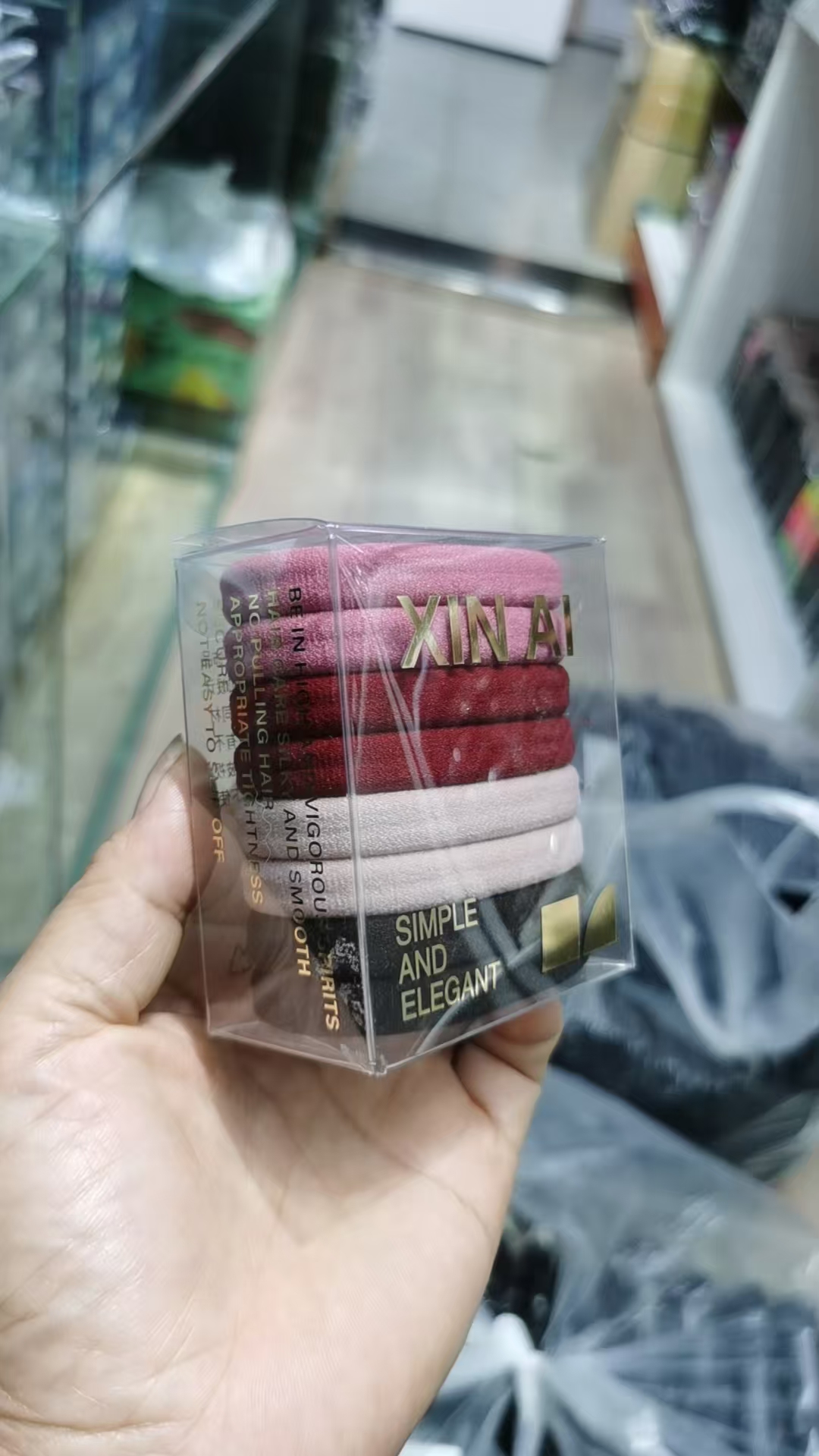 Korean-style children's hair accessories, simple and fashionable hair bands and headwear, Korean-style hair ties for women details Picture